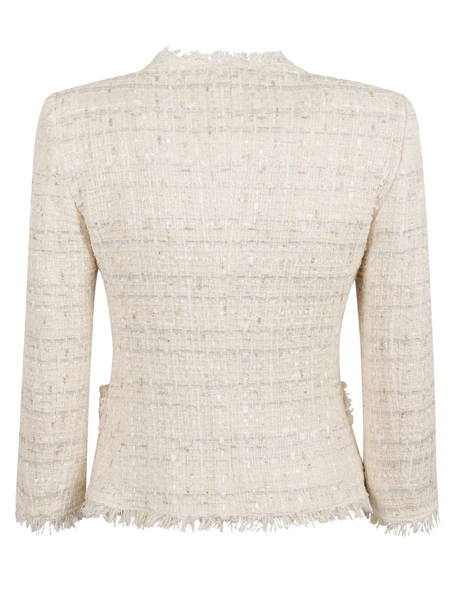 Shop Tagliatore Dharma Cardigan In White