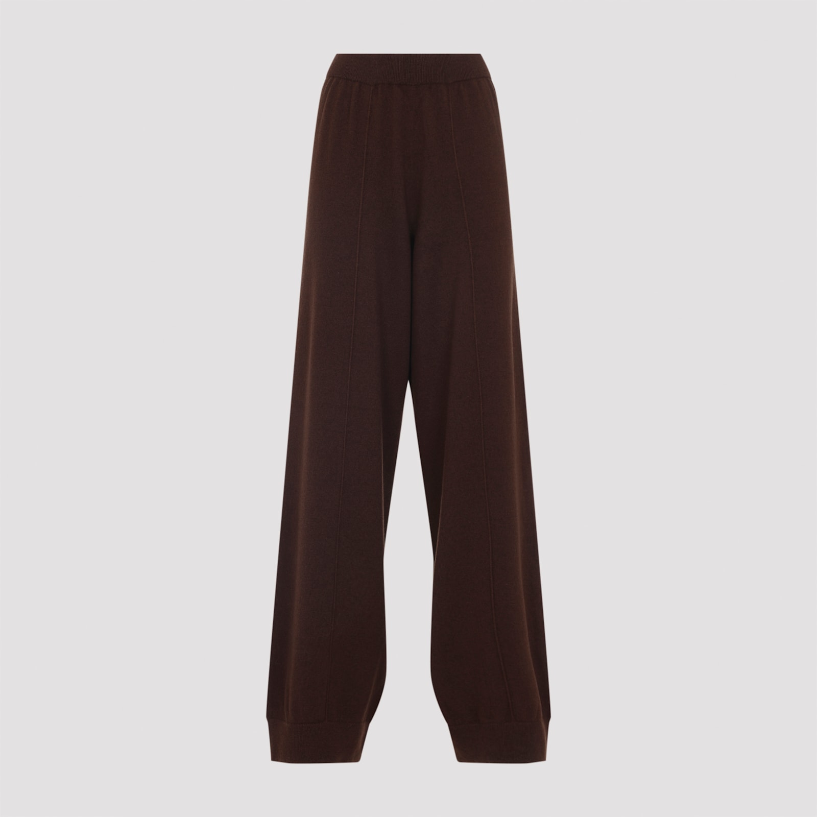 Fabiana Filippi Relaxed Fit Wide Leg Trousers In Brown