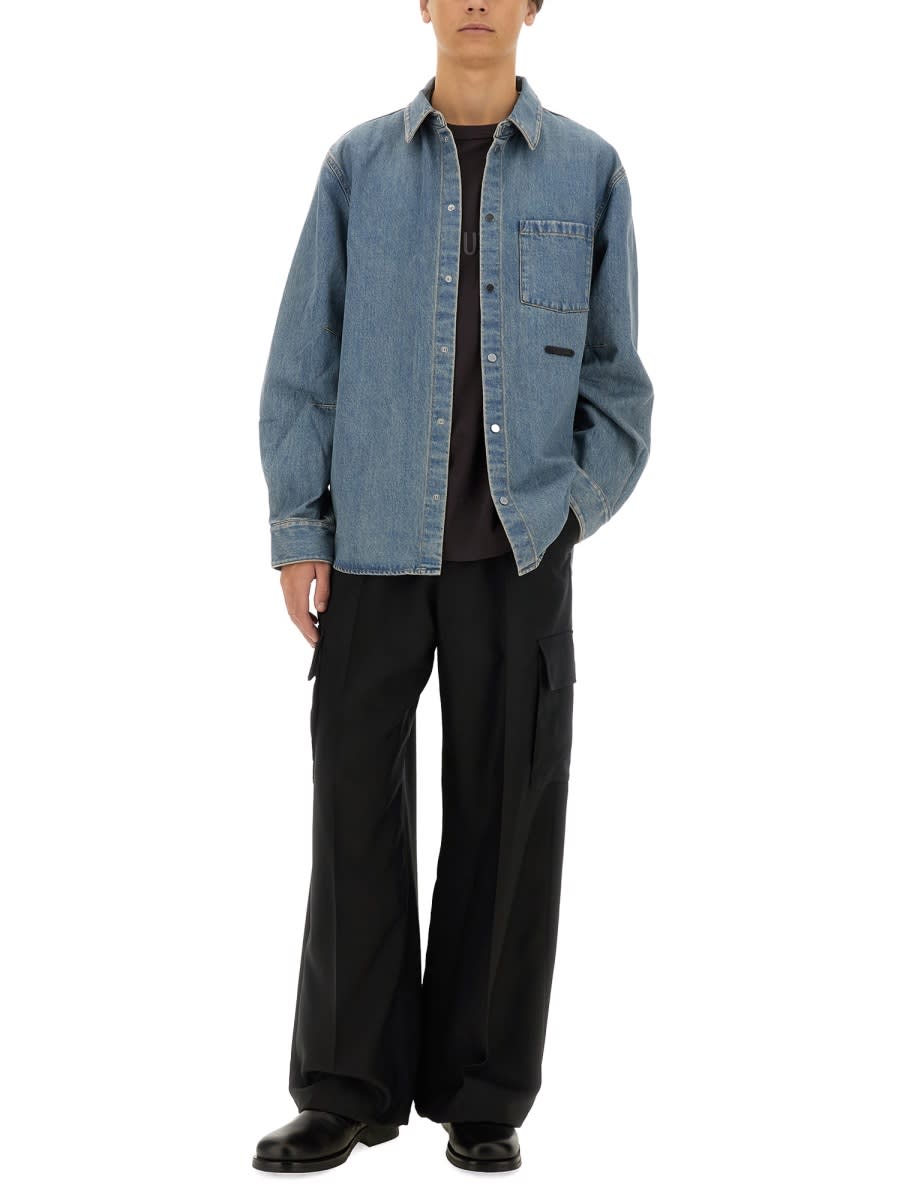 Shop Helmut Lang Denim Shirt