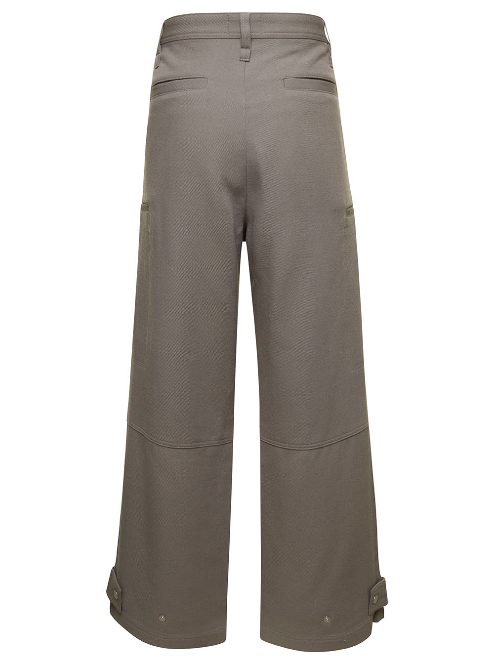 Shop Ami Alexandre Mattiussi Cargo Pants In Beige