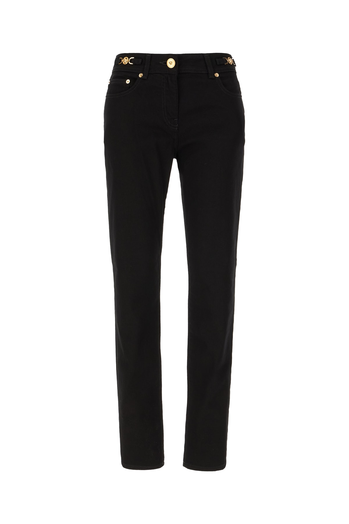 VERSACE BLACK DENIM JEANS