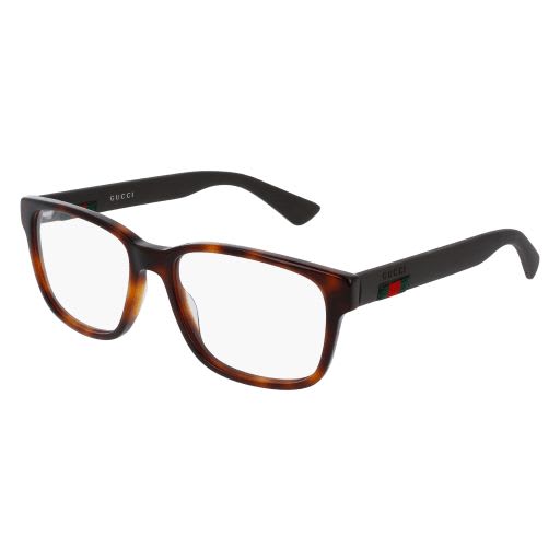 Shop Gucci Gg0011o006 Havana Brown Transpar