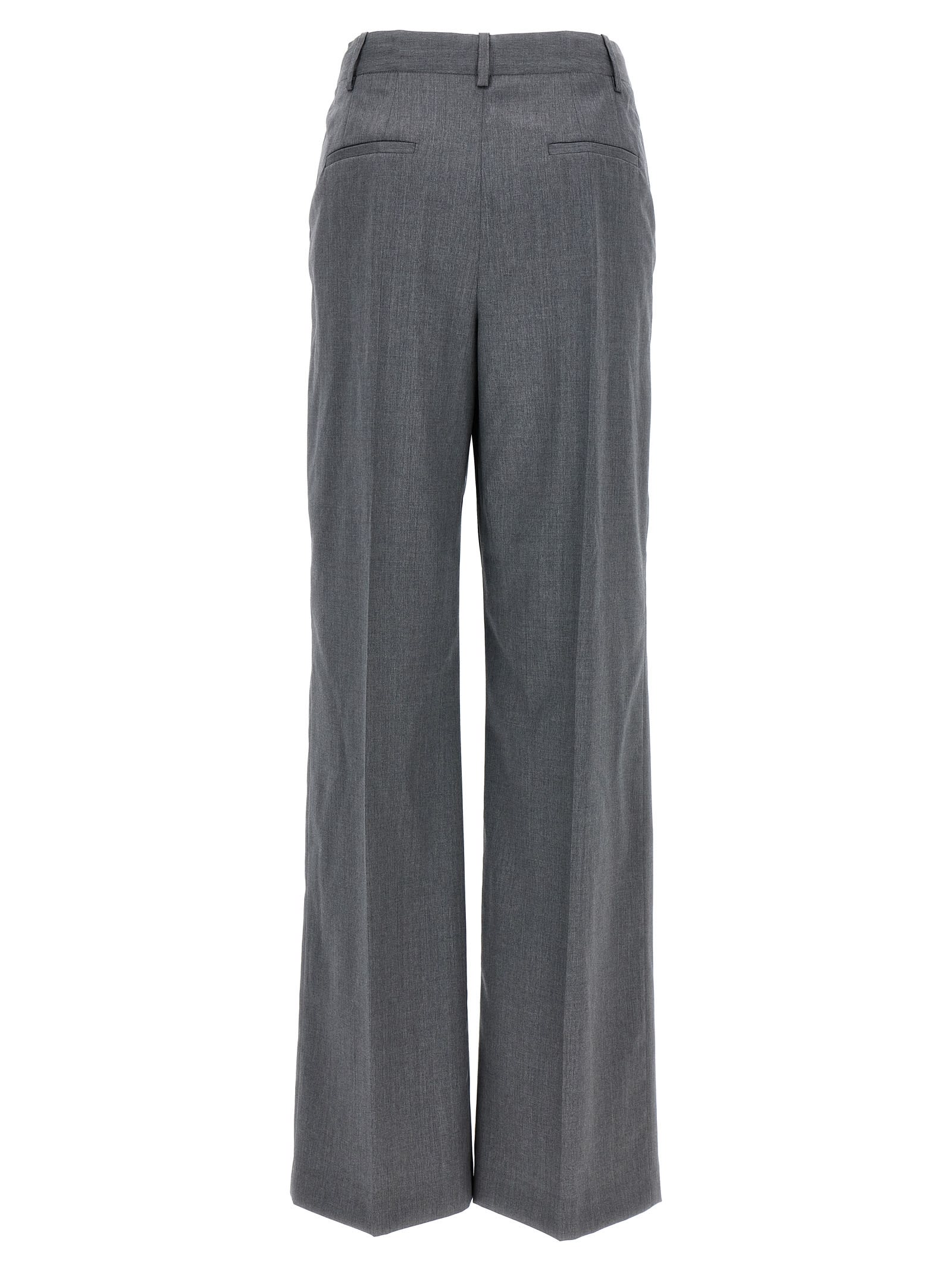 Shop Loulou Studio Sbiru Pants In Gray