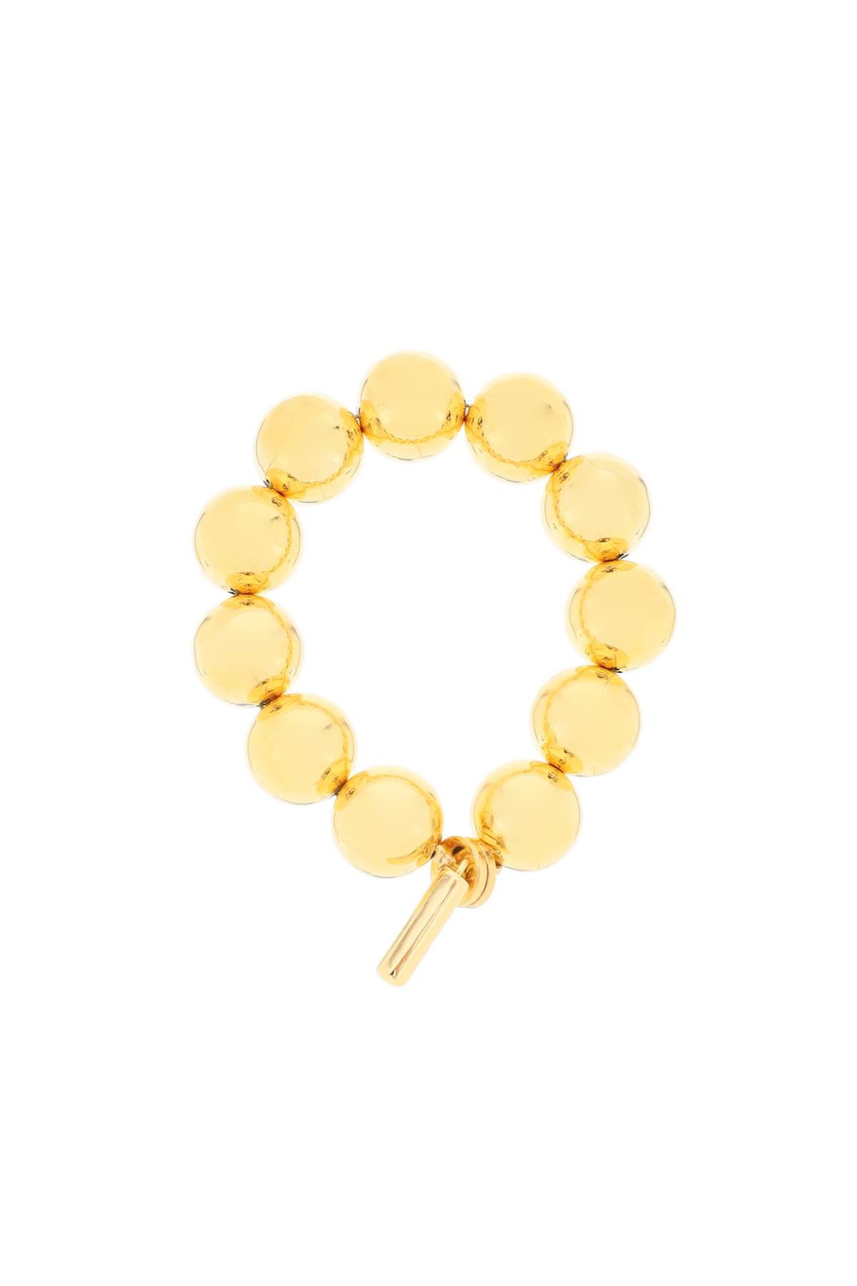 Shop Timeless Pearly Bracelet With Balls In Gold (gold)