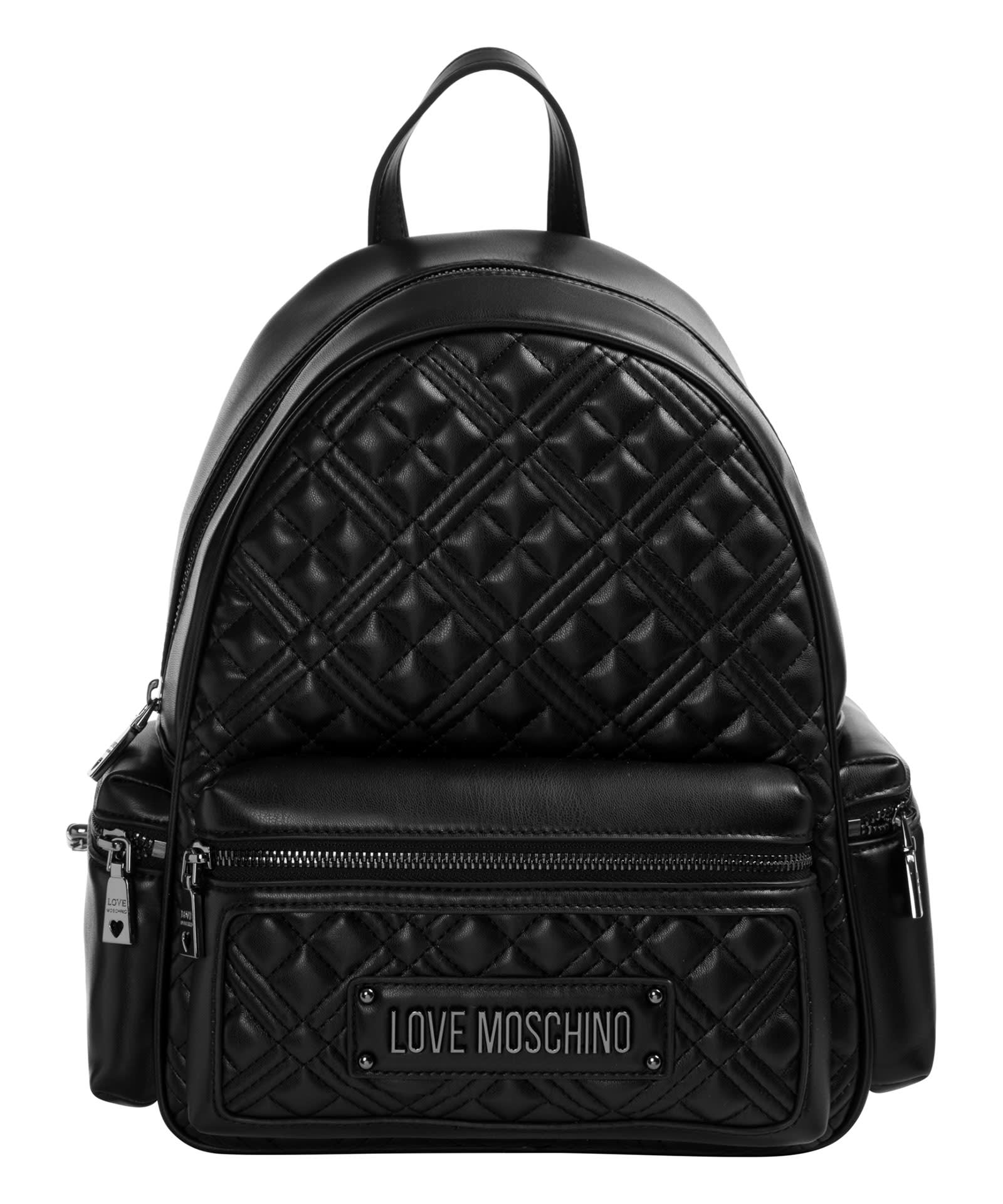Moschino Backpack In A Nero