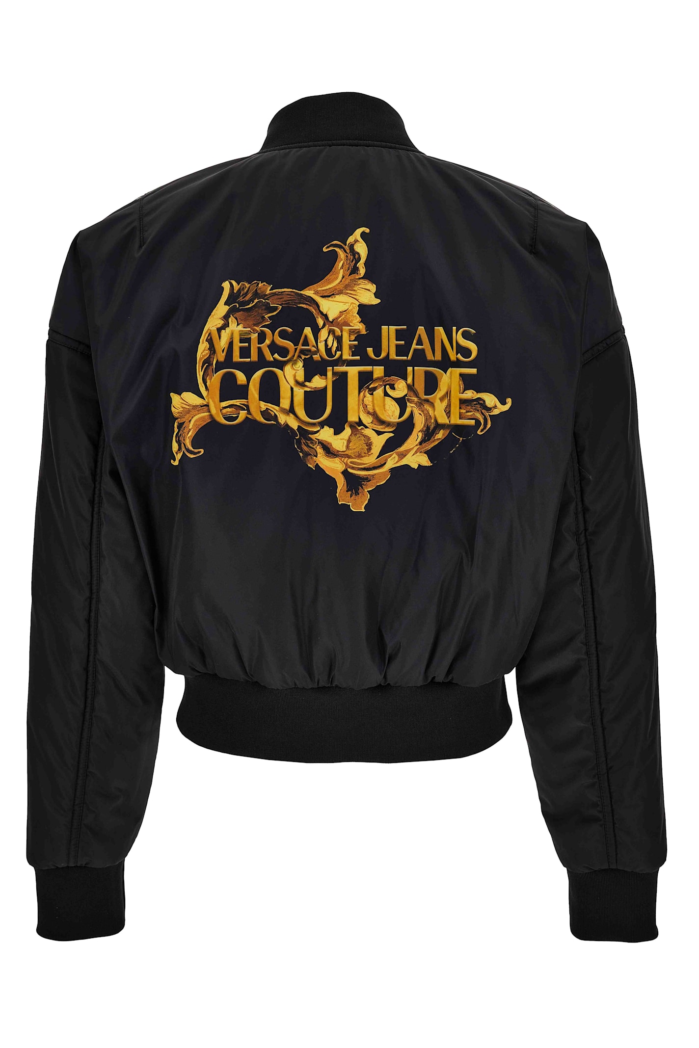 Versace Jeans Couture Down Jacket In Black