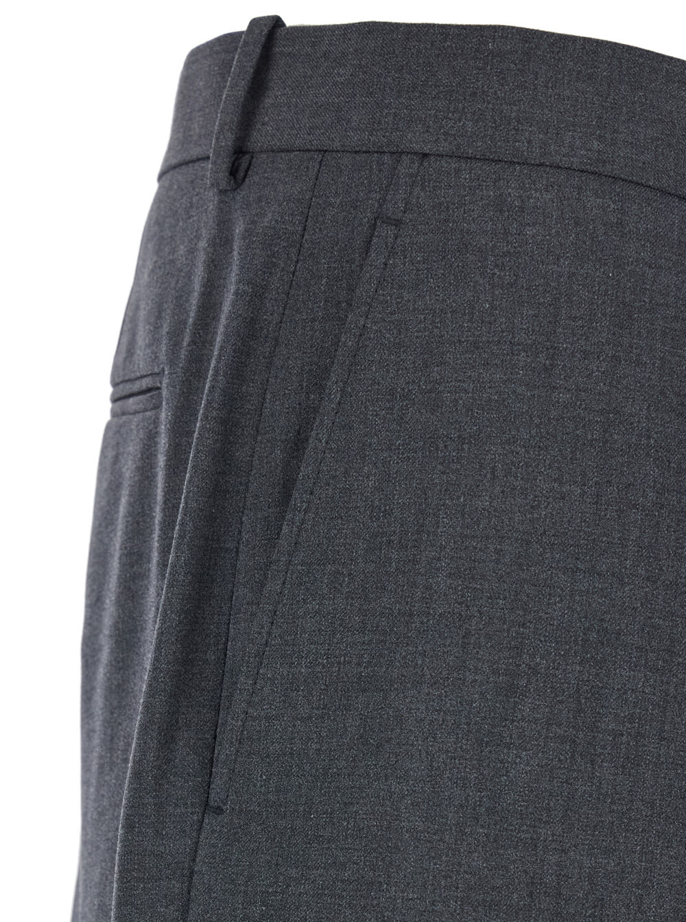 Shop Theory Straight Pant.bond W In Grey