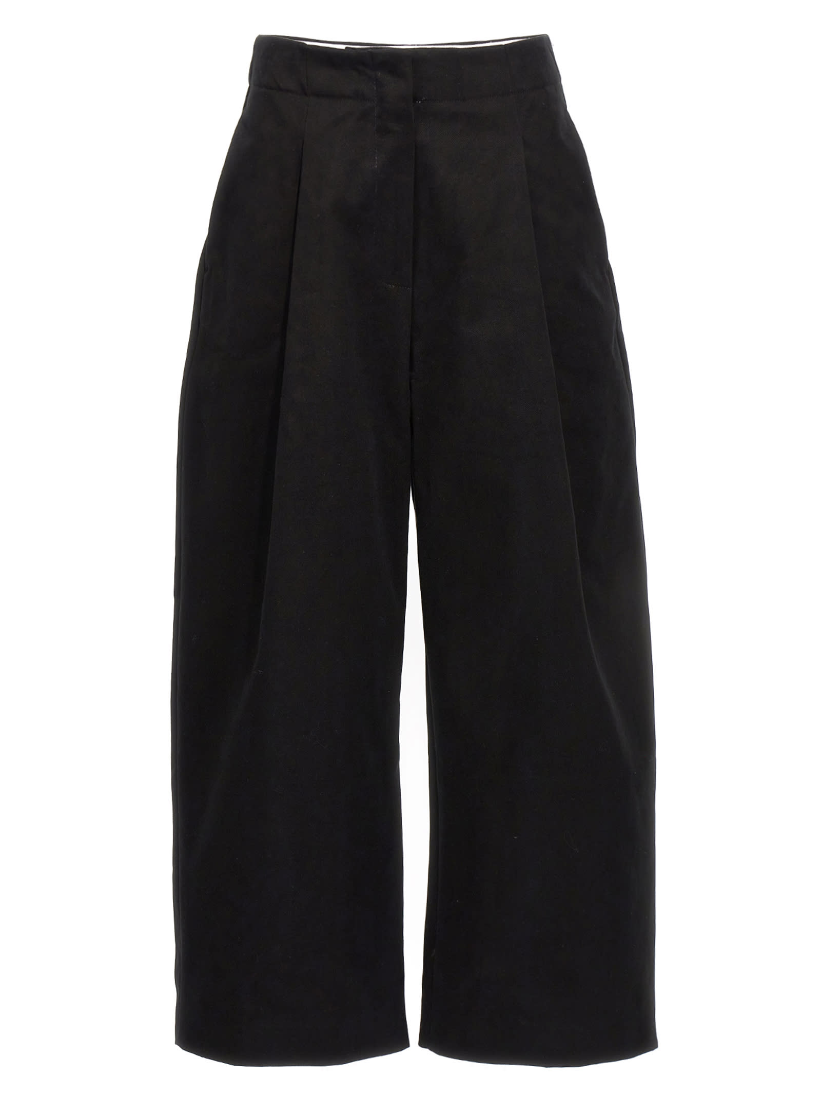 Shop Studio Nicholson Dordonia Pants In Black