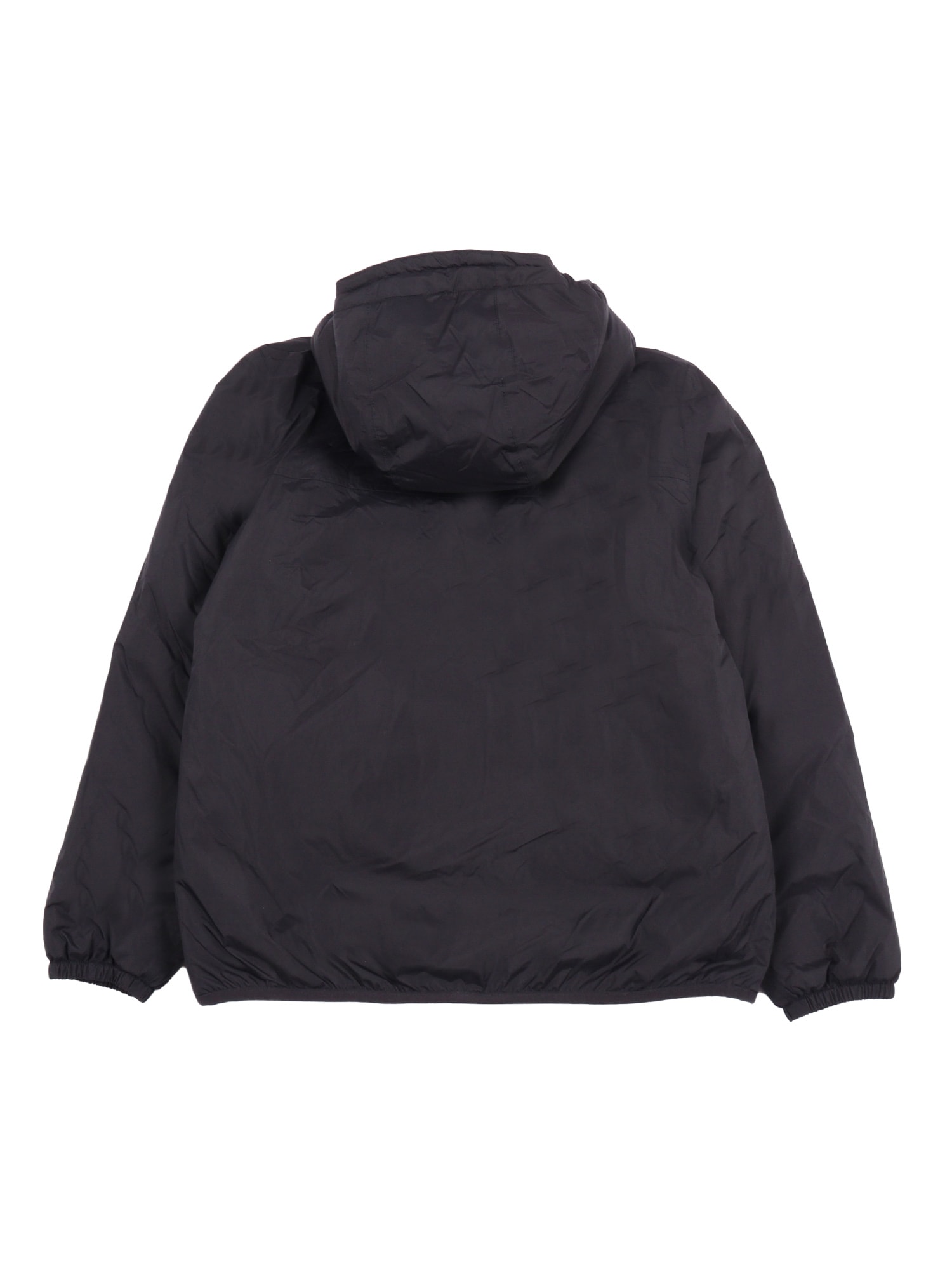 K-way P. Le Vrai 4.0 Claude Orsetto Down Jacket In Black