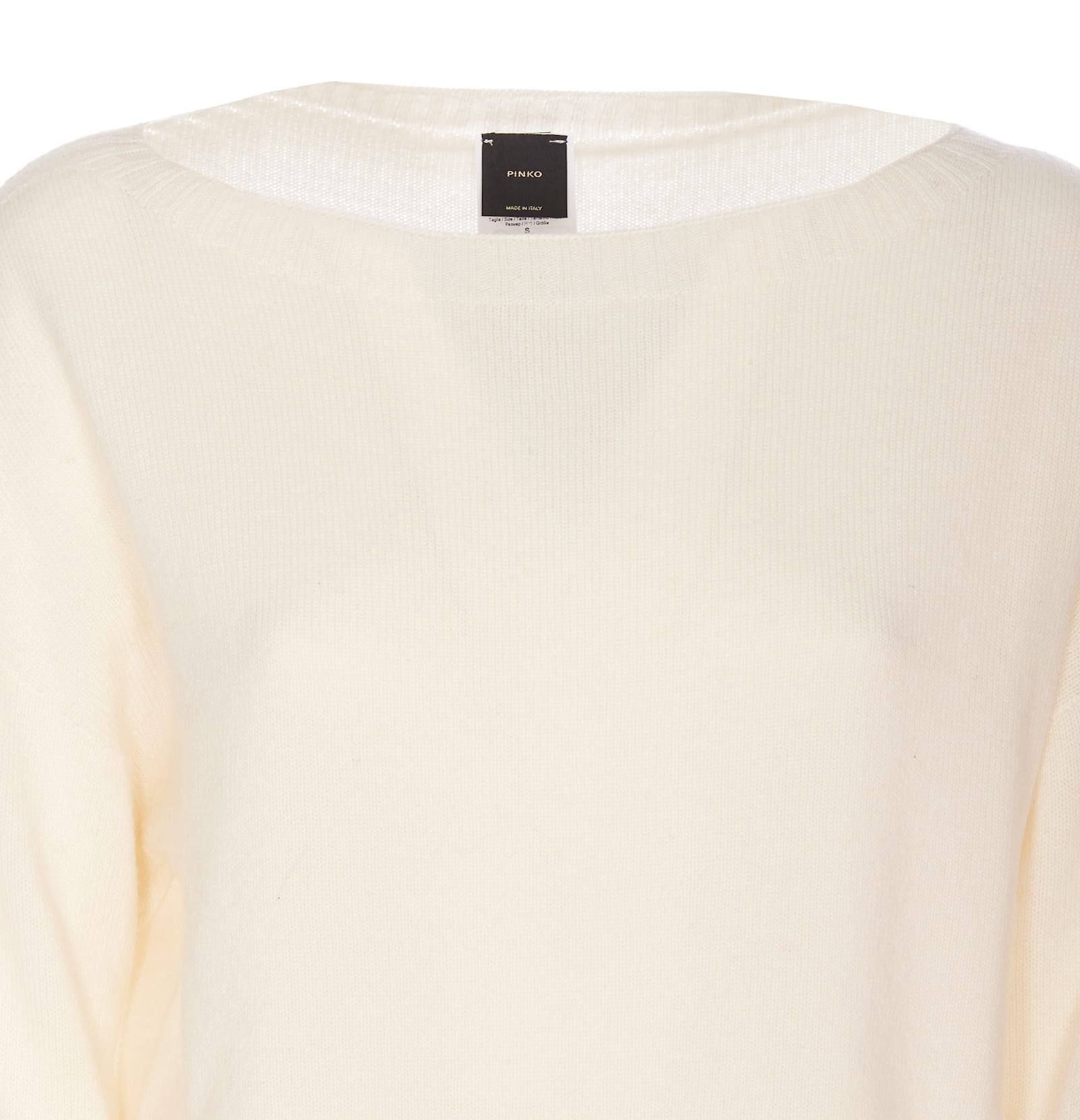 Shop Pinko Europeo Sweater In White