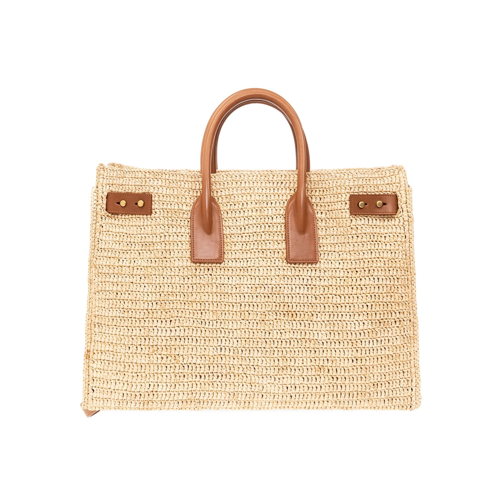 Saint Laurent Sac De Jour Slim Shopper Bag In Brown