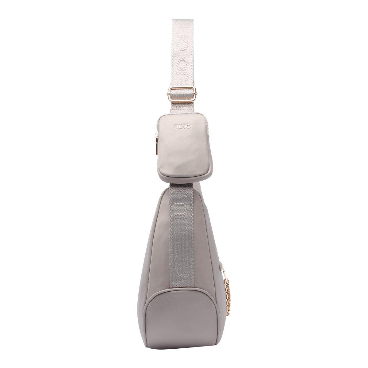 Liu •jo Crossbody Bag With Adjustable Strap And Chain Detail