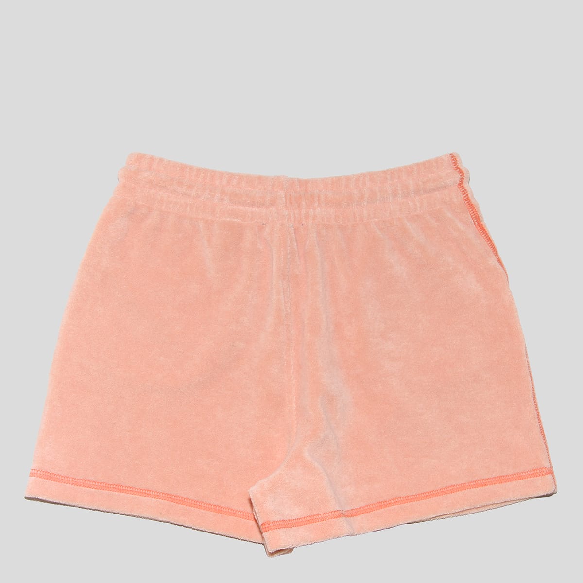 Shop Burberry Dusky Coral Cotton Blend Shorts