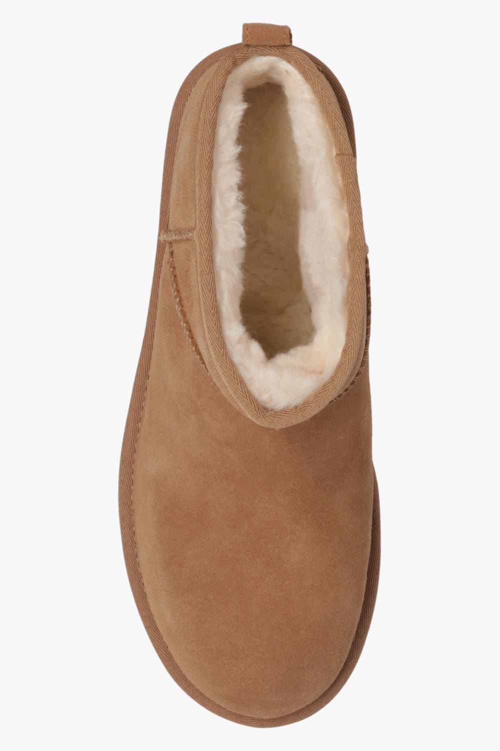 Ugg Classic Ultra Mini 1135092-che Womens 5 Chestnut Suede Platform Boot Gbnc453 In Brown