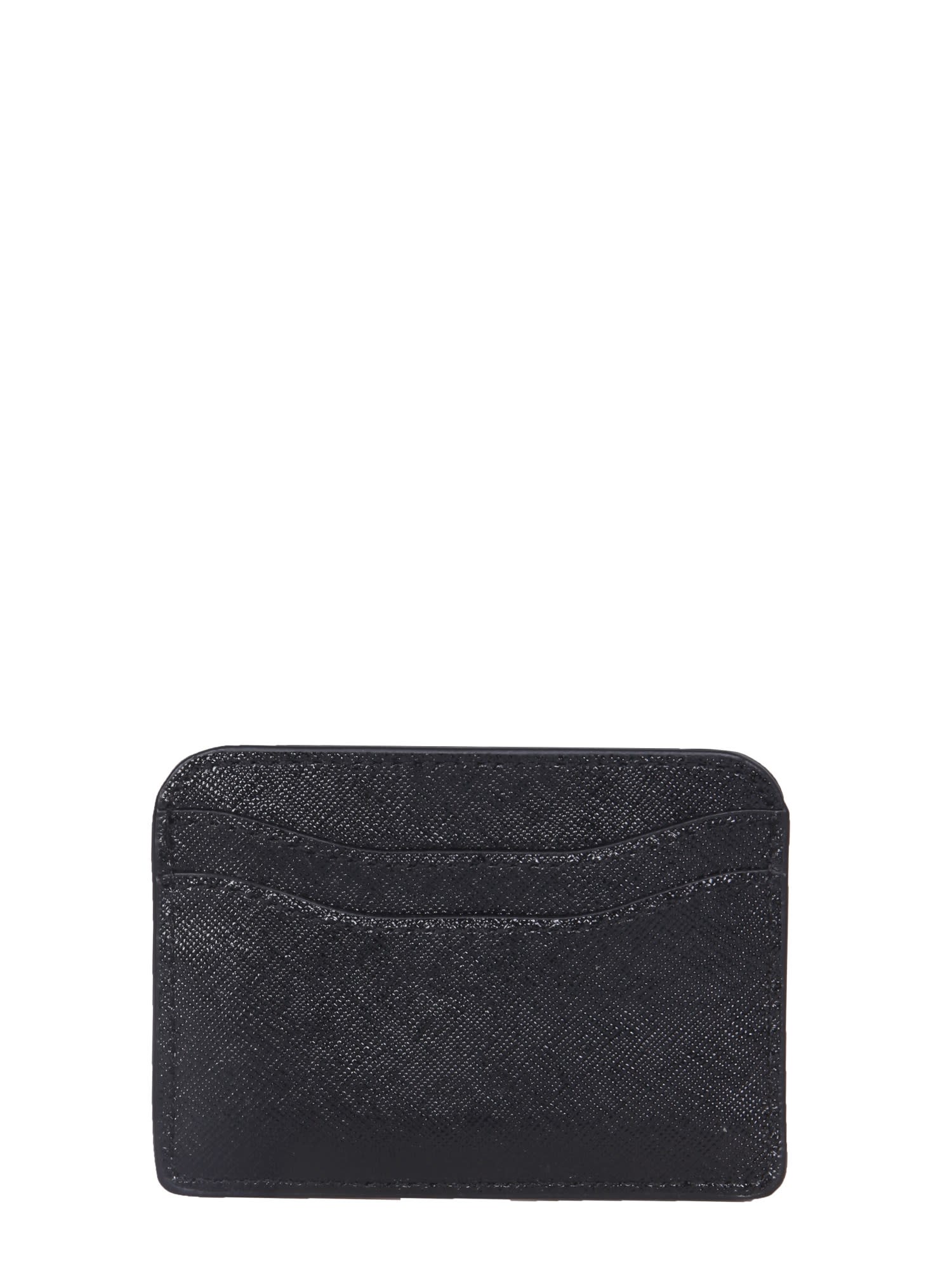 Shop Marc Jacobs Snapshot Dtm Card Holder In Black