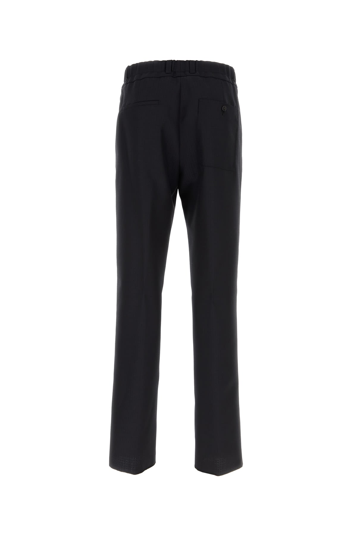 Shop Lanvin Pantalone In Navyblue