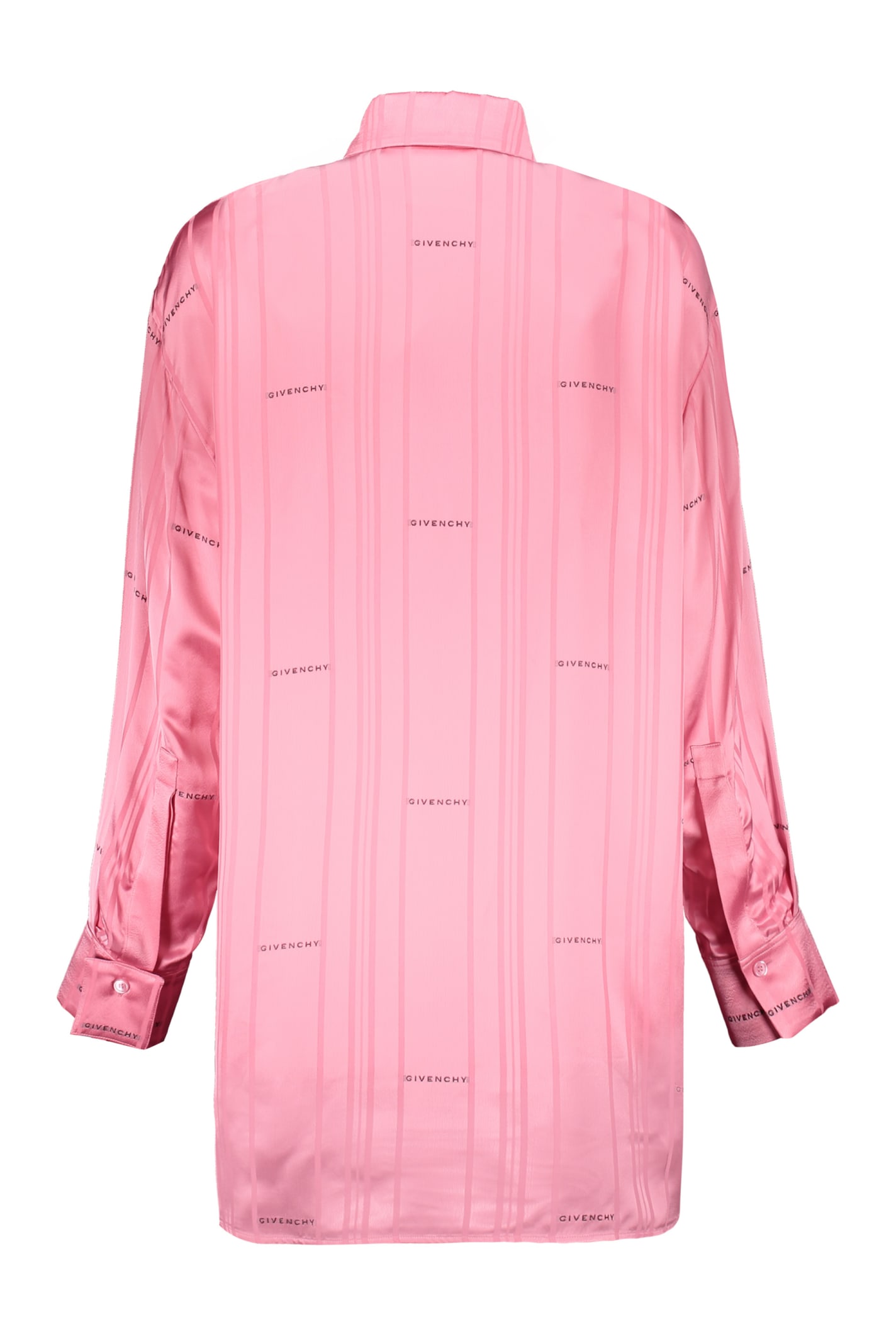 Shop Givenchy Viscose Shirt In Pink