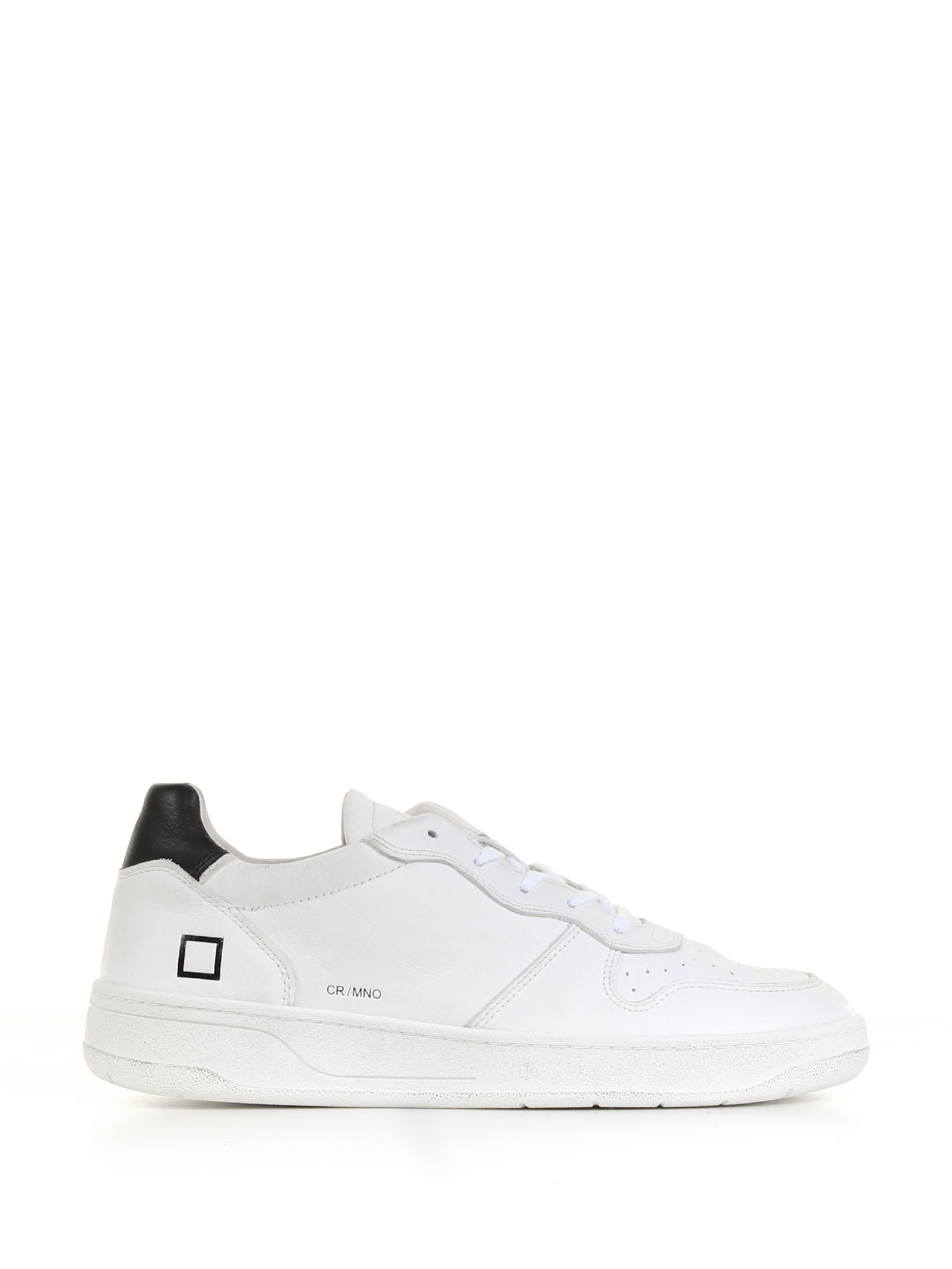 D.A.T.E. White Leather Sneaker