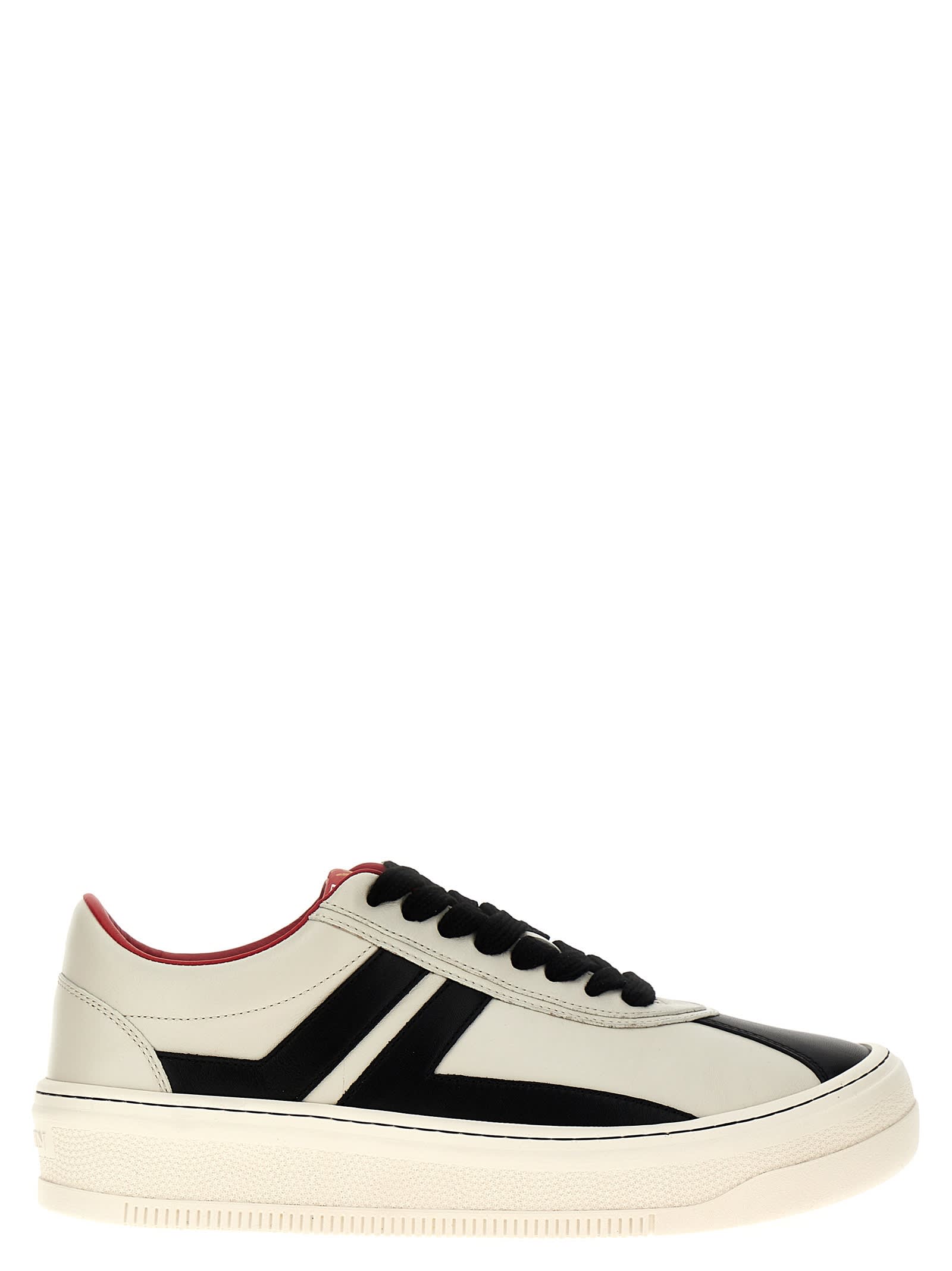 Shop Lanvin Xfuture Sneakers In White/black