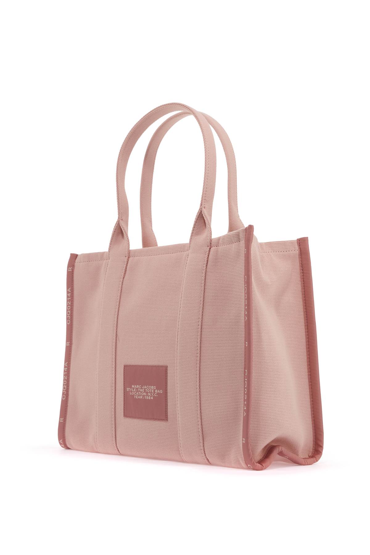 Shop Marc Jacobs The Jacquard Large Tote Bag In Pink