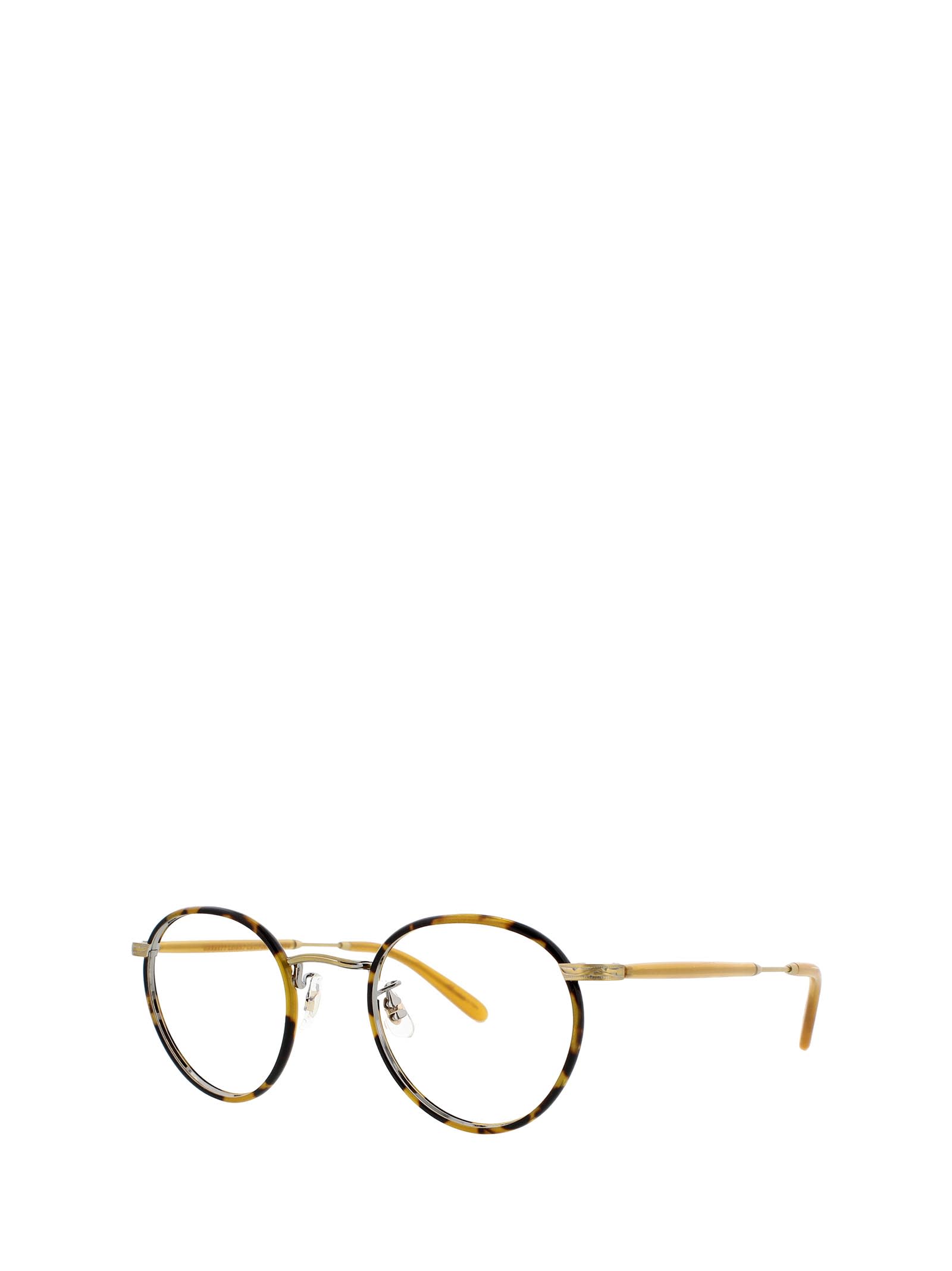 Shop Garrett Leight Wilson Tortoise-amber Glasses
