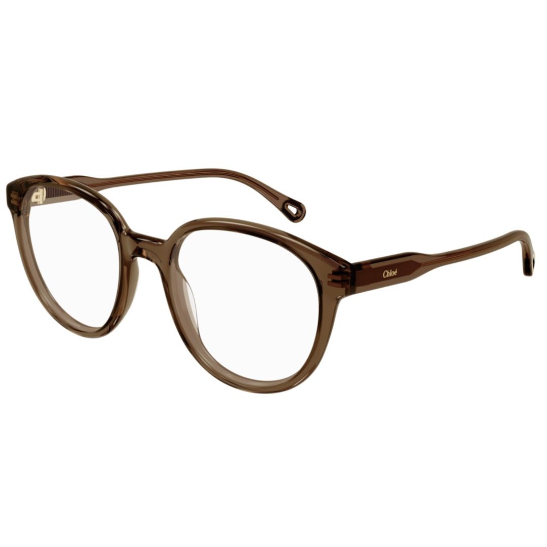 Chloé Ch0127o002 Brown Brown Transpare In Black