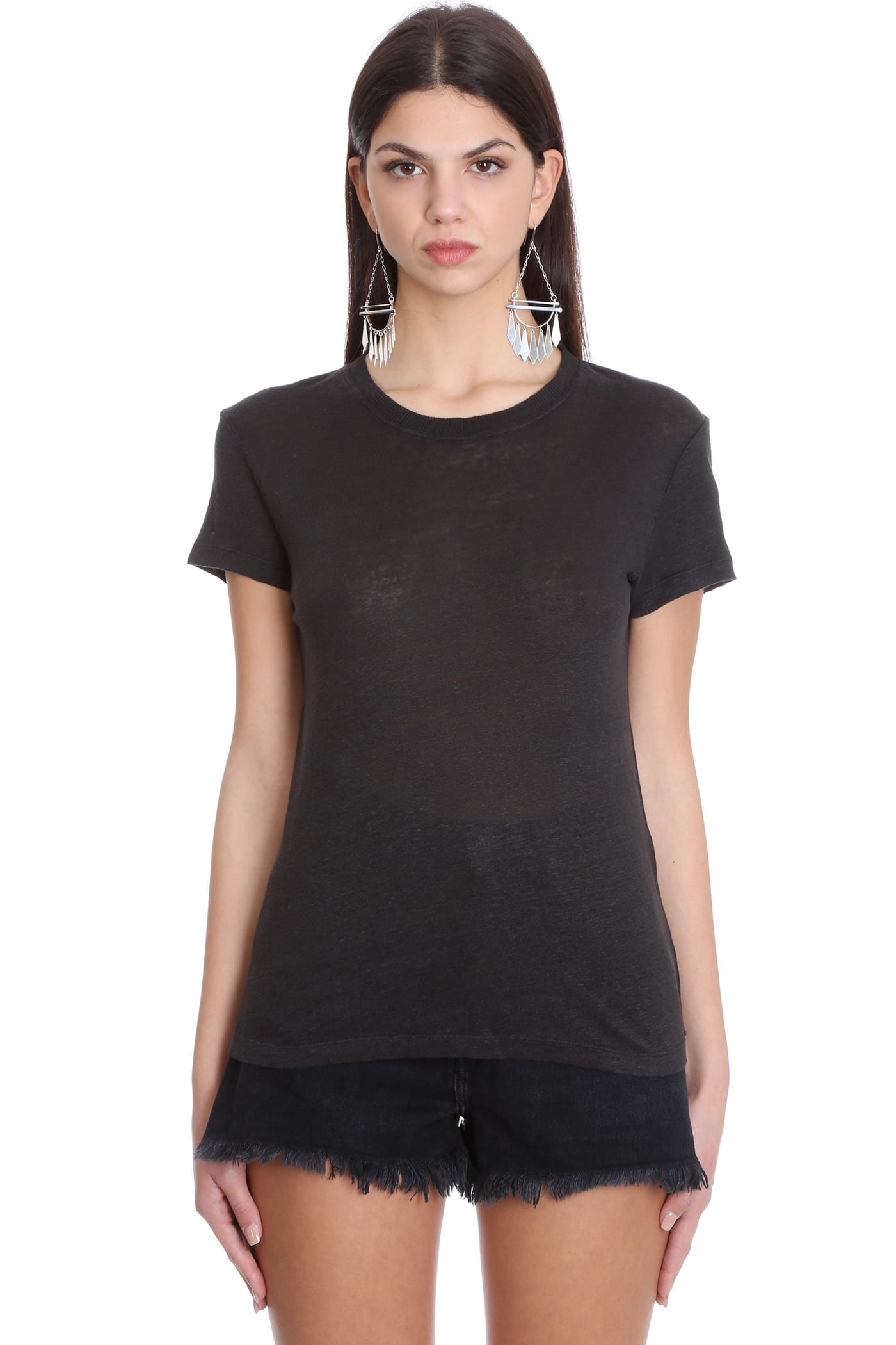 IRO T-shirt In Black Cotton