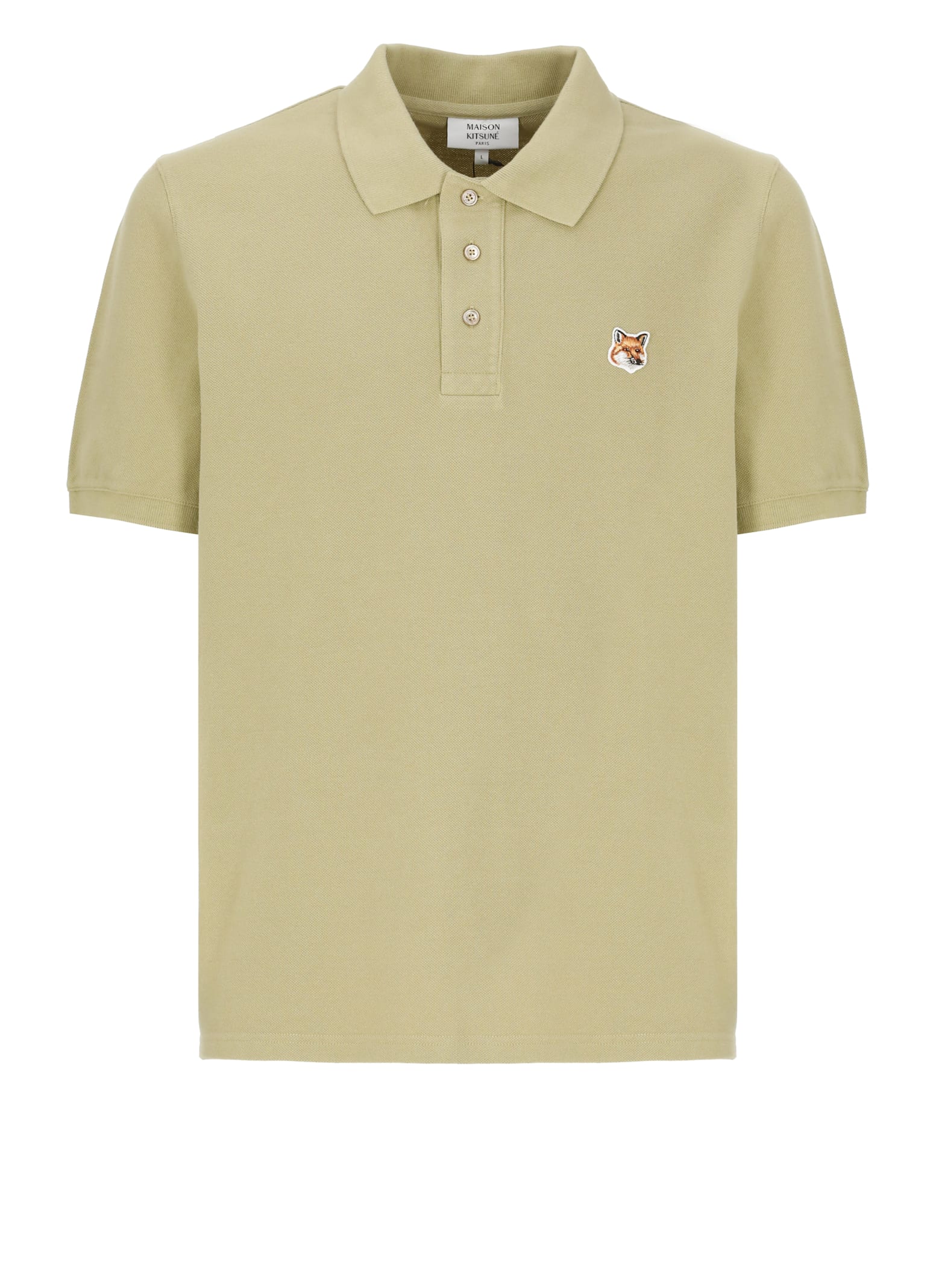 Maison Kitsuné Fox Head Polo Shirt