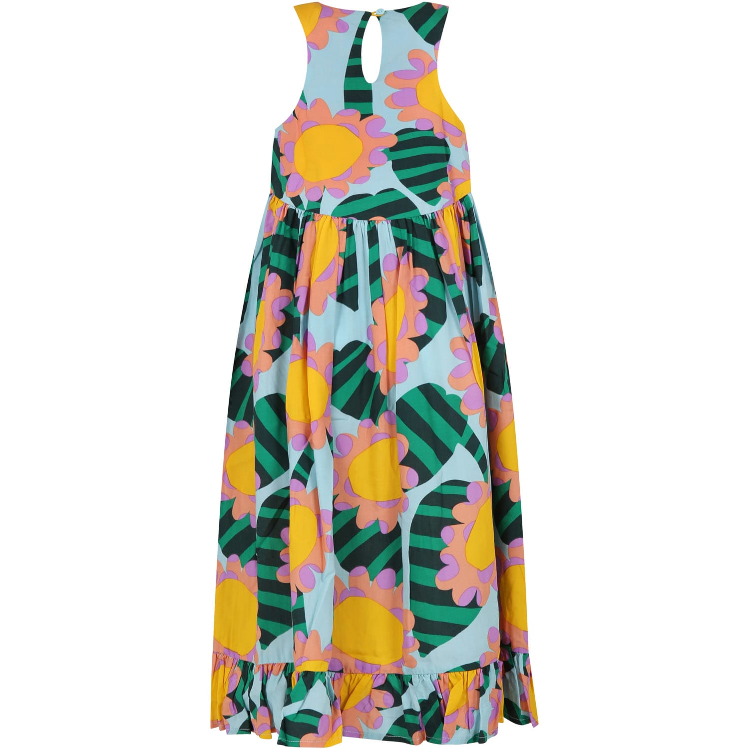 Shop Stella Mccartney Multicolor Dress For Girl In Multicolore