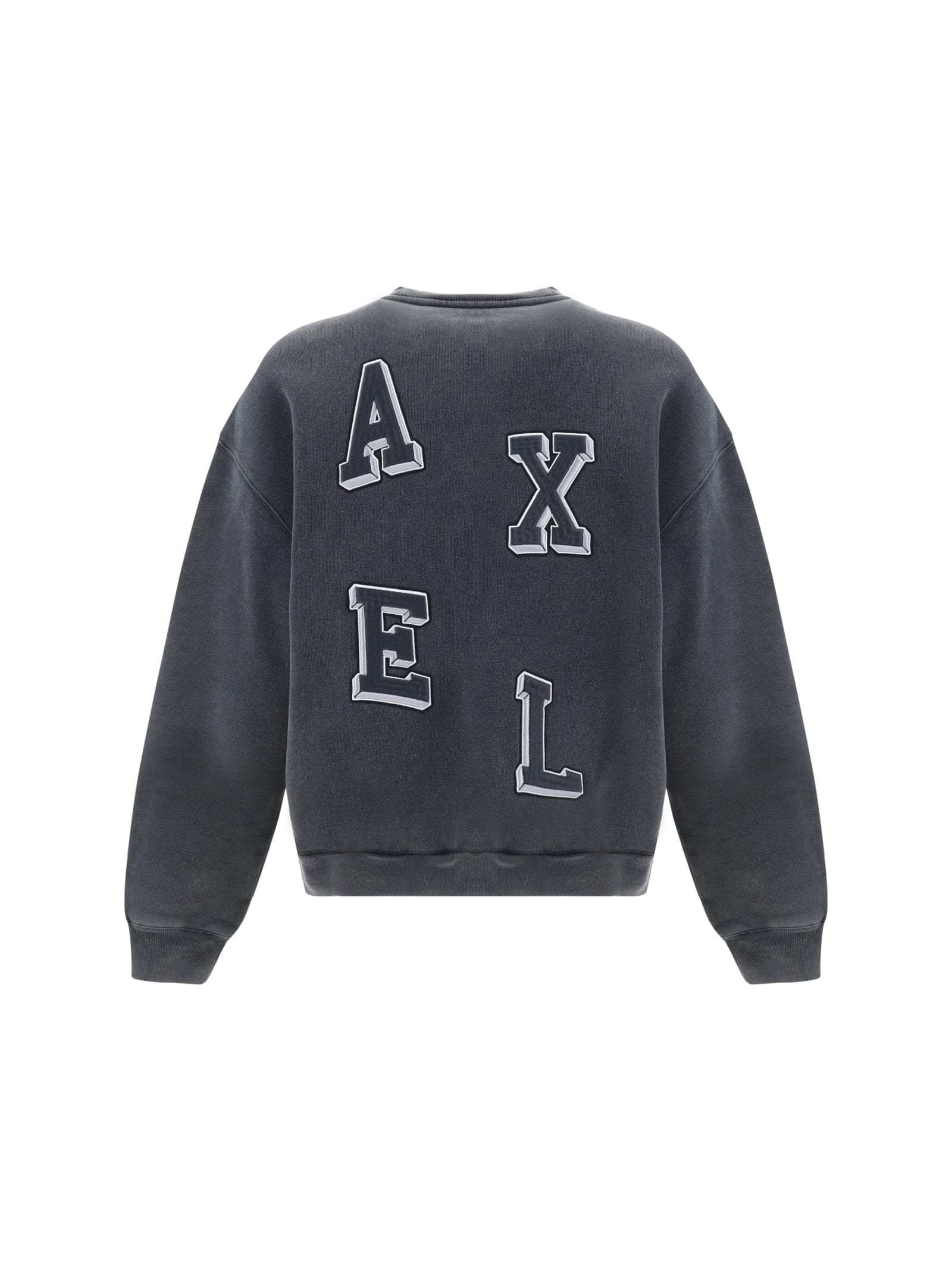 Shop Axel Arigato Typo Sweatshirt In Black