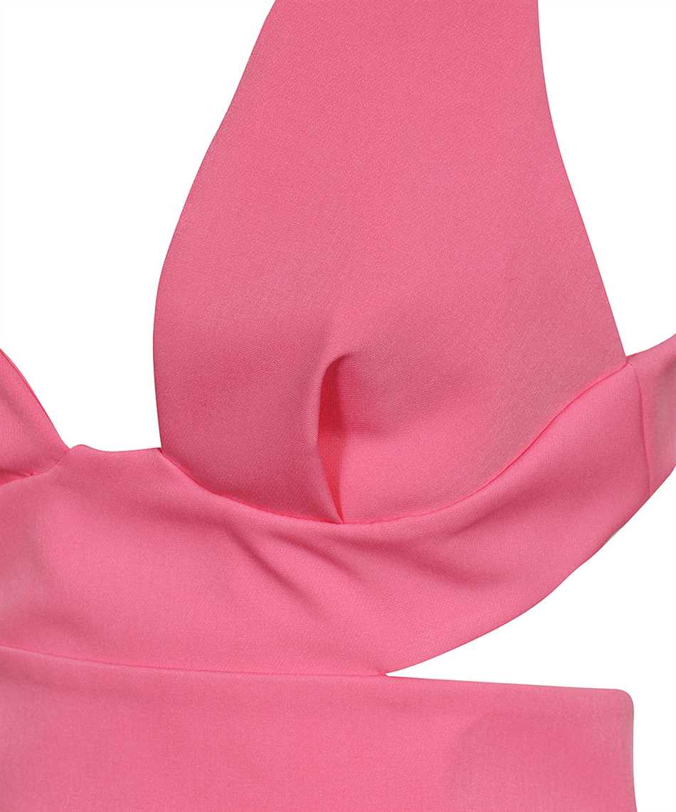 Ermanno Scervino Cut-out Dress In Pink