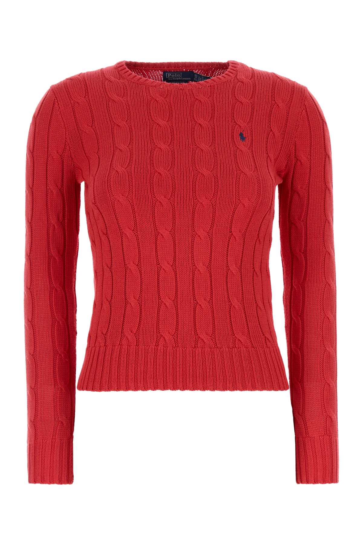 Red Cotton Sweater