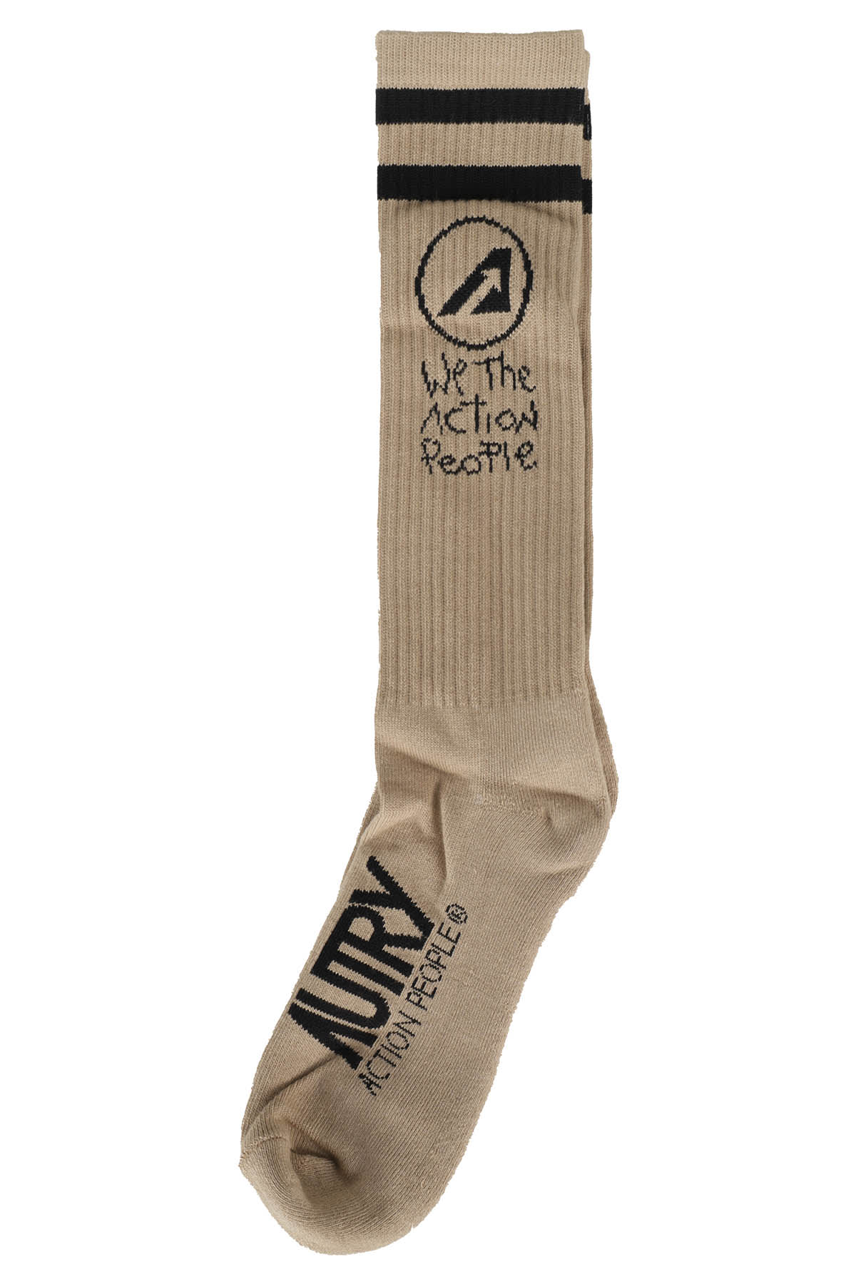 Autry Socks Amour Unisex In Mn Nude