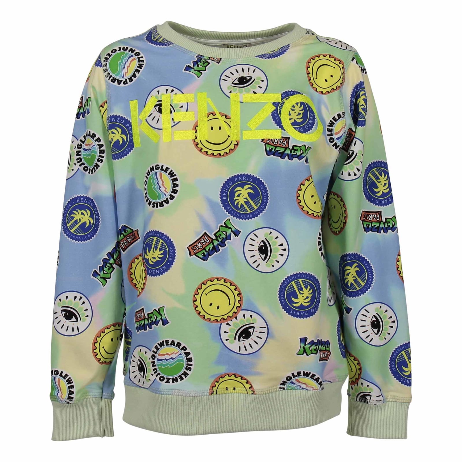 Kenzo Kids'  Sweater In Giallo