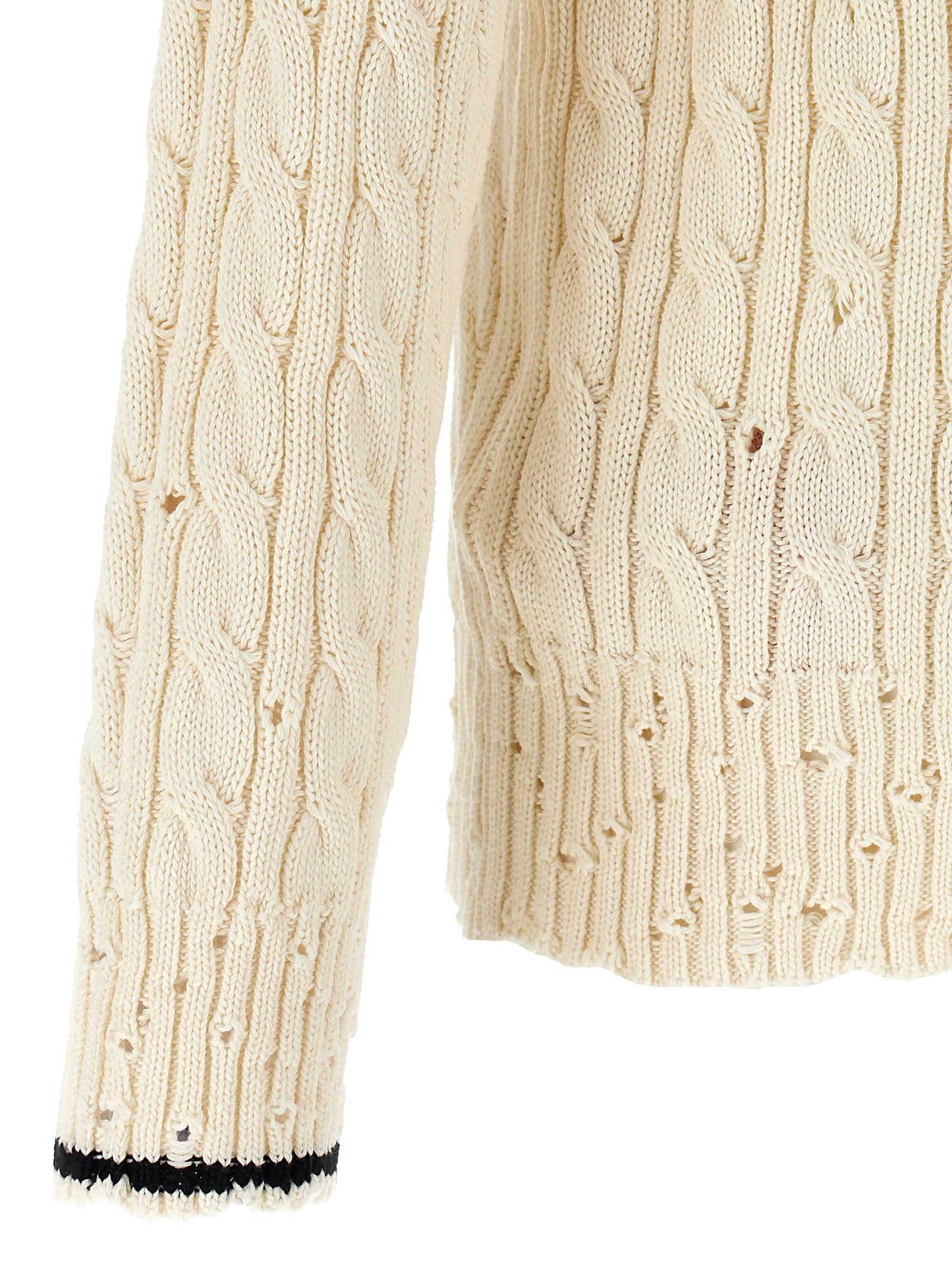 MARNI V NECKLINE SWEATER 