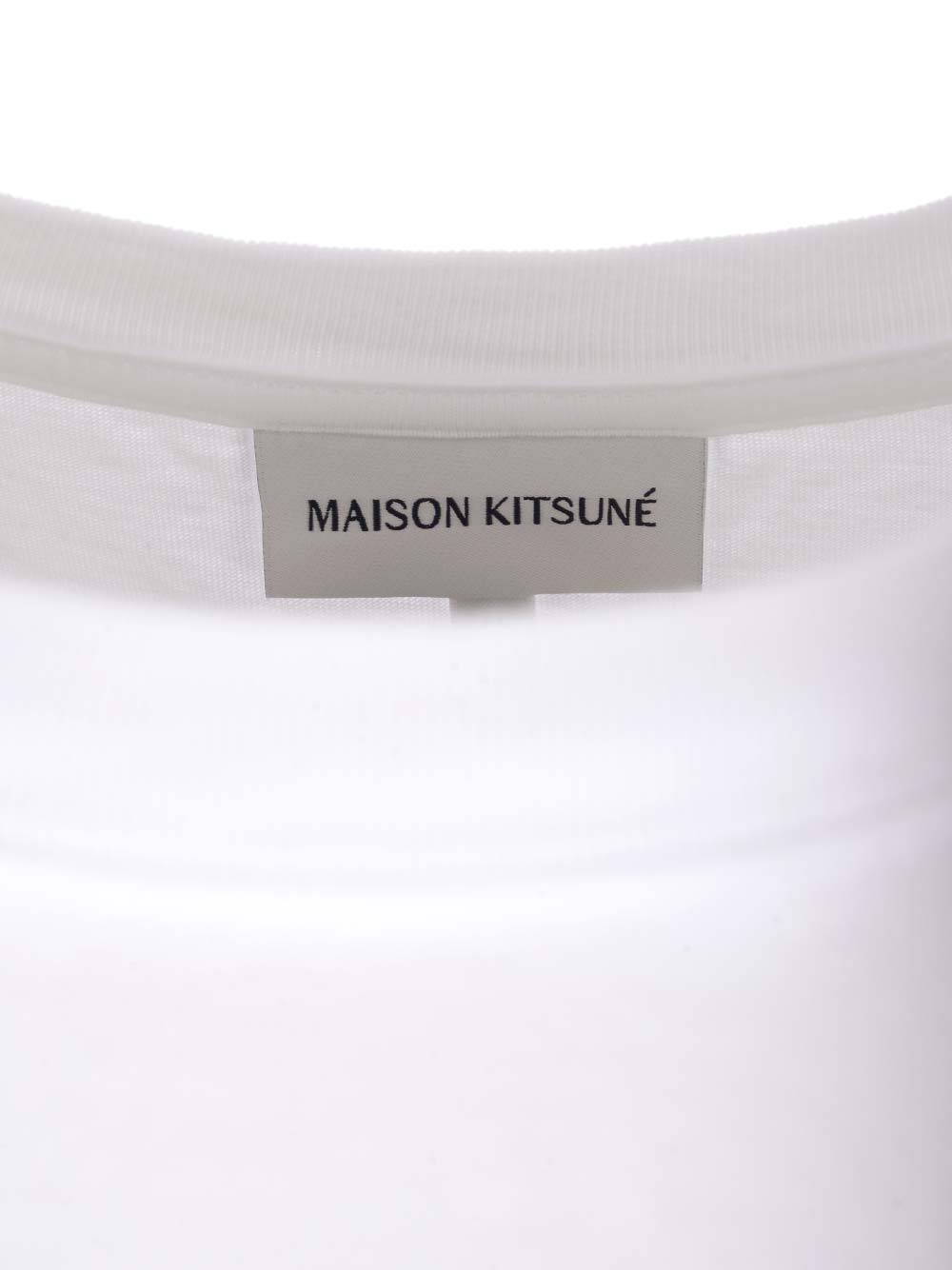 Shop Maison Kitsuné Speedy Fox T-shirt In White