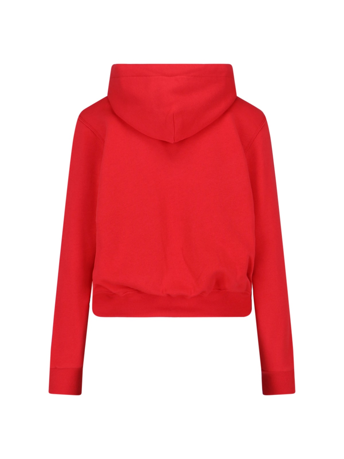 Polo Ralph Lauren Logo Zip Sweatshirt In Red