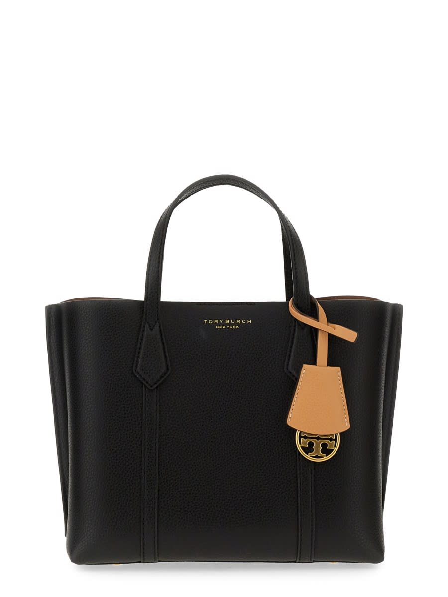 Tory Burch Small Perry Tote Bag In Black