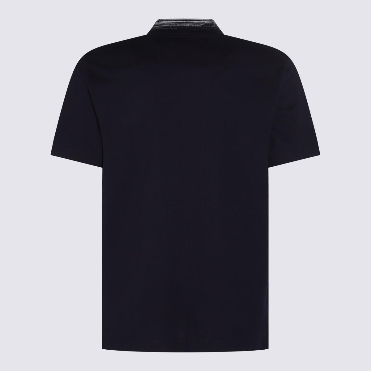 Shop Missoni Blue Cotton Polo Shirt