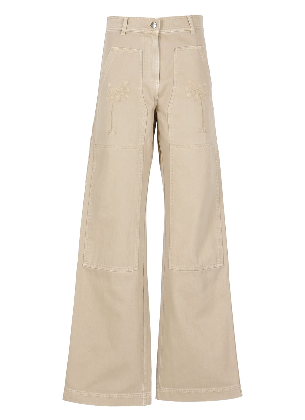 PALM ANGELS BULL CARGO TROUSERS