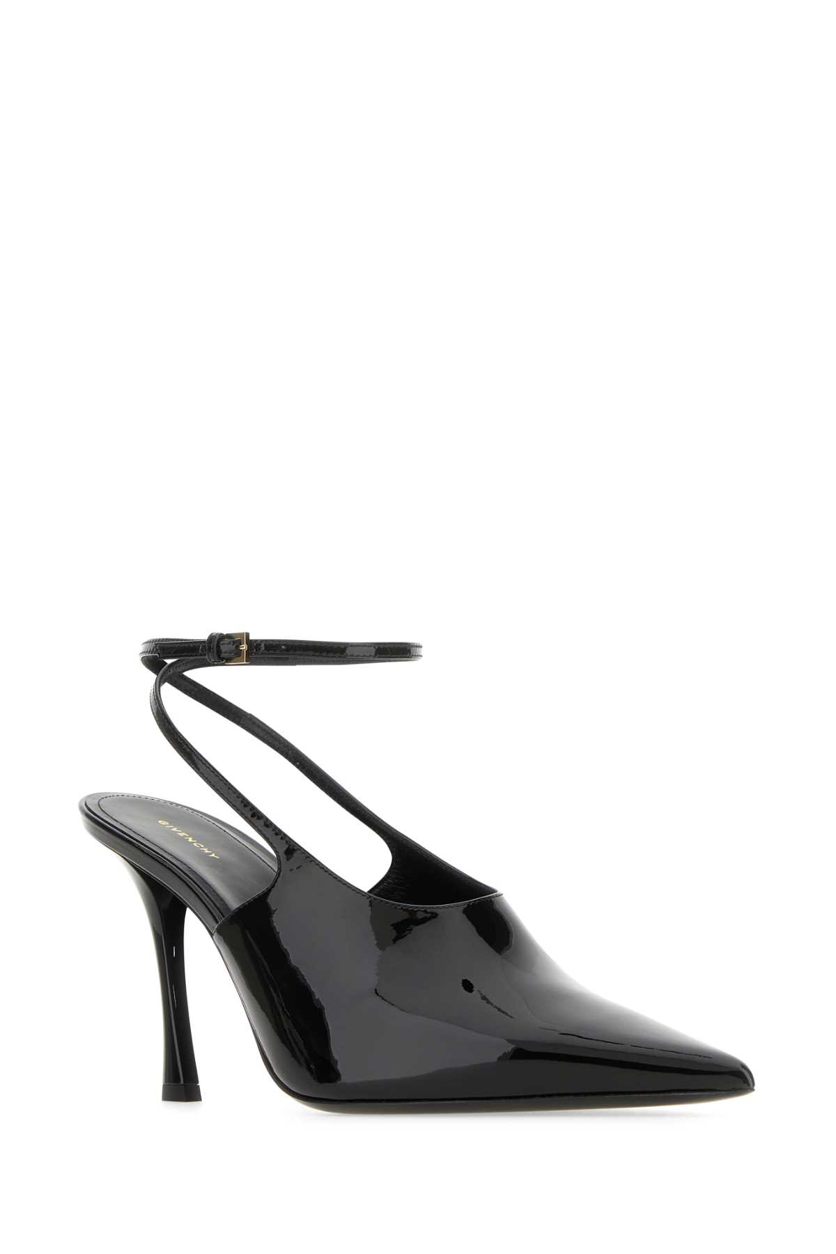 Givenchy Black Leather Show Pumps