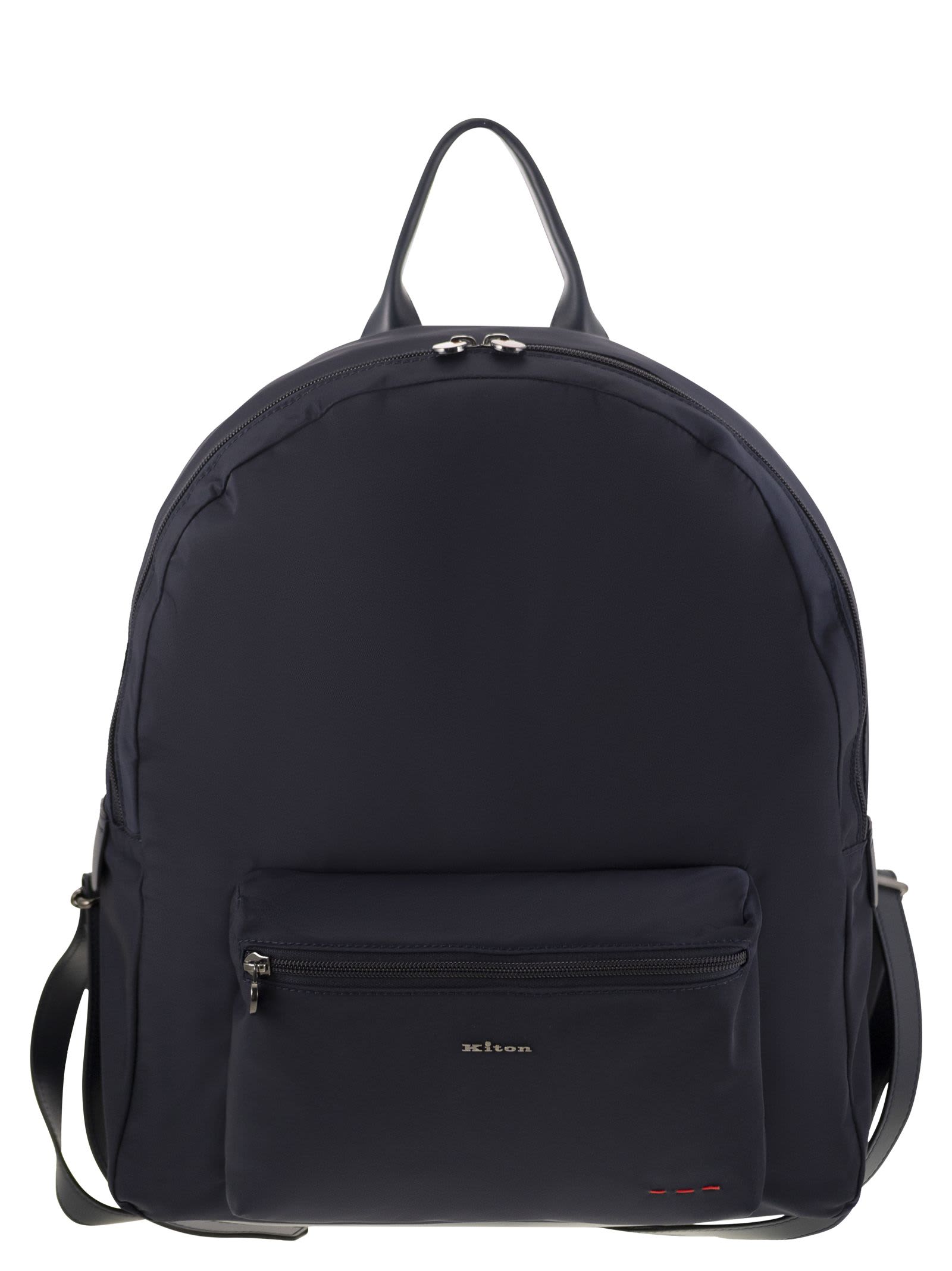 Technical Fabric Backpack With Logo