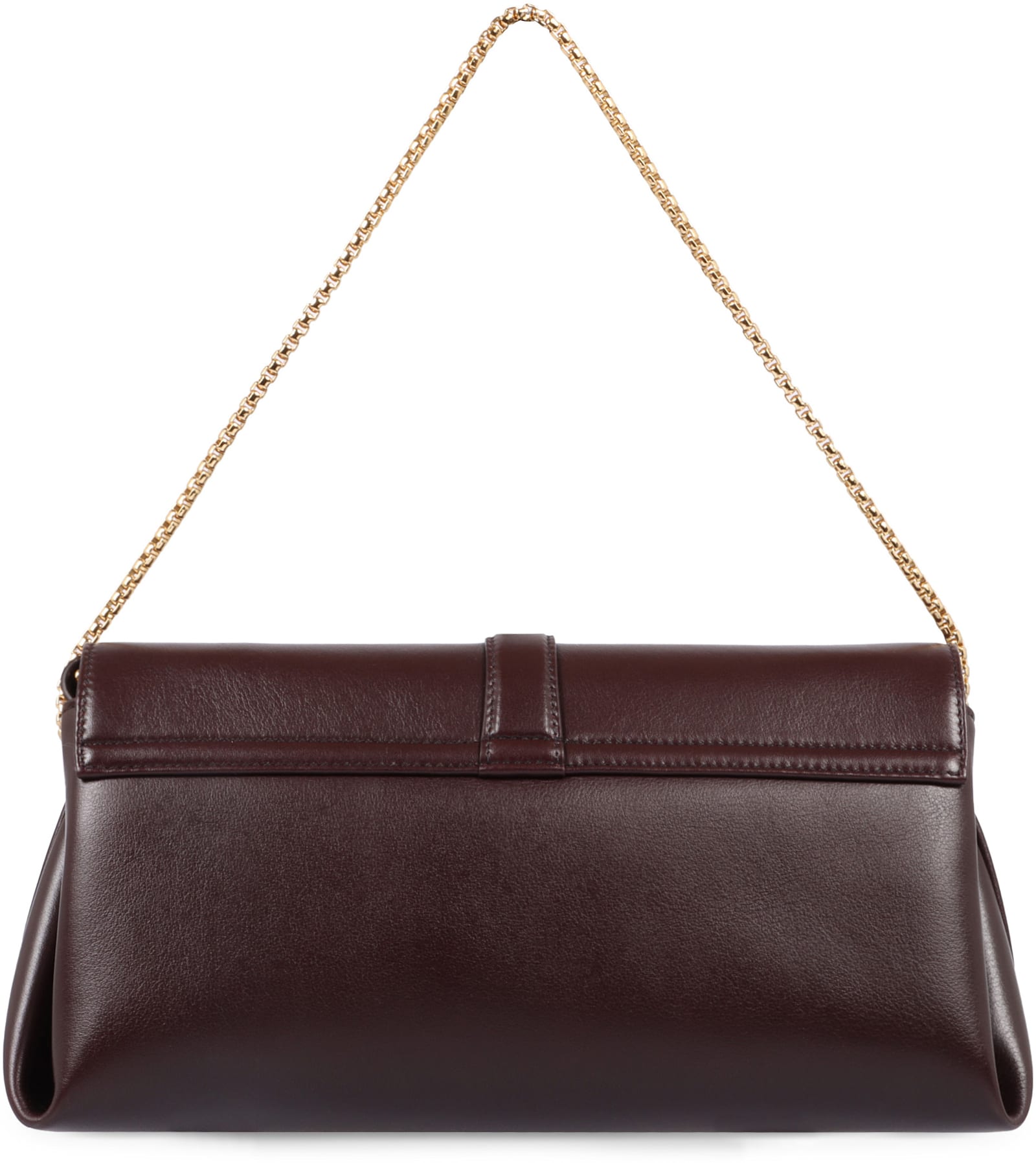 Shop Ferragamo M Leather Crossbody Bag In Red-purple Or Grape