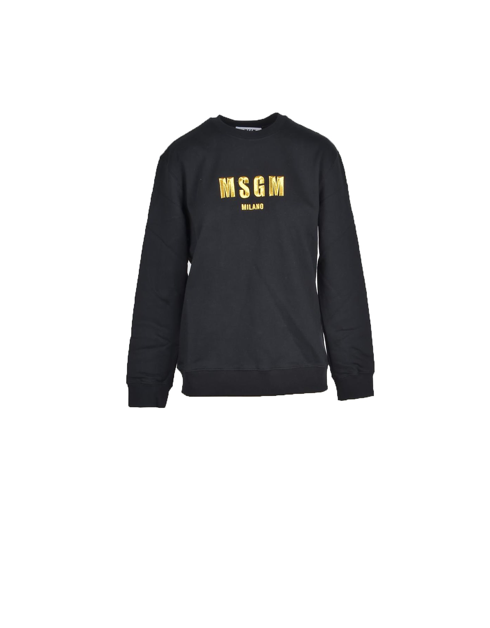 Msgm Womens Black Sweatshirt