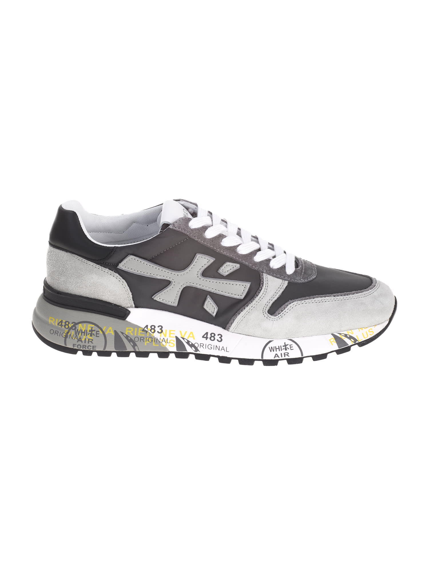 Premiata Mick sneakers a mix of technical materials and high quality leathers