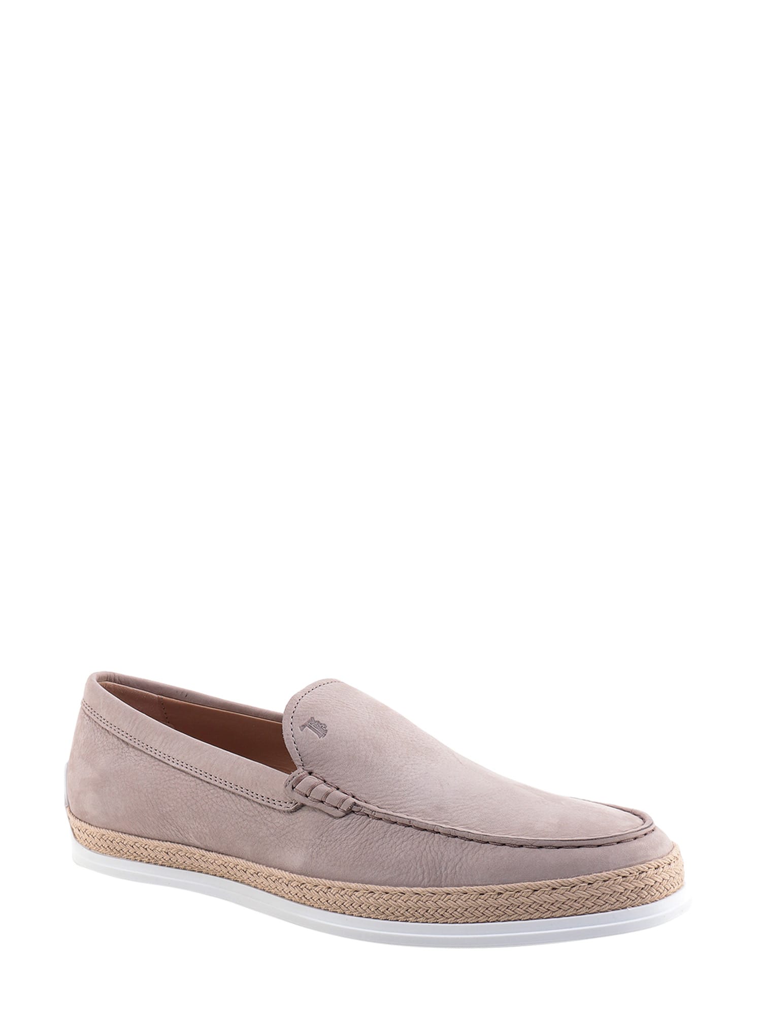 Shop Tod's Loafer In Grey