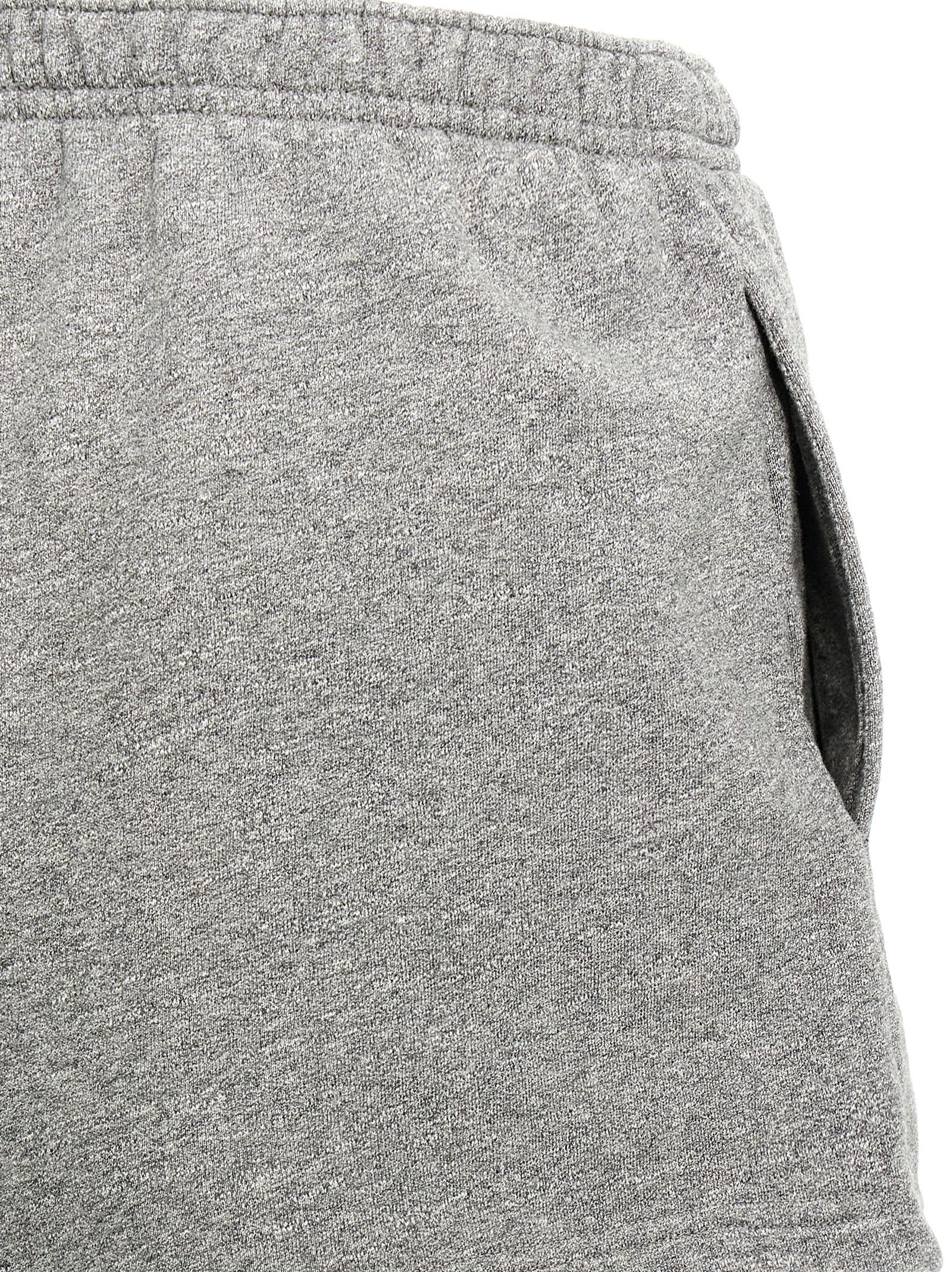 Alexander Wang Shorts Elastic Waistband Side Pockets In Gray