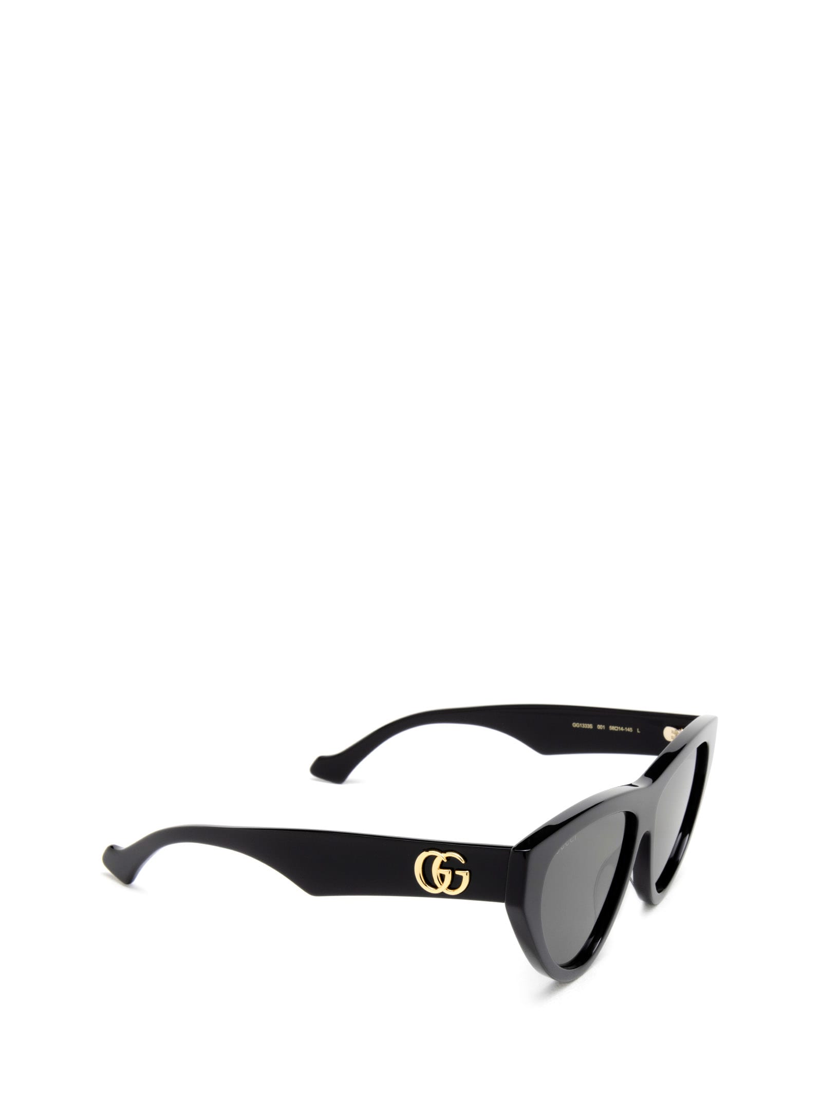 Shop Gucci Gg1333s Black Sunglasses