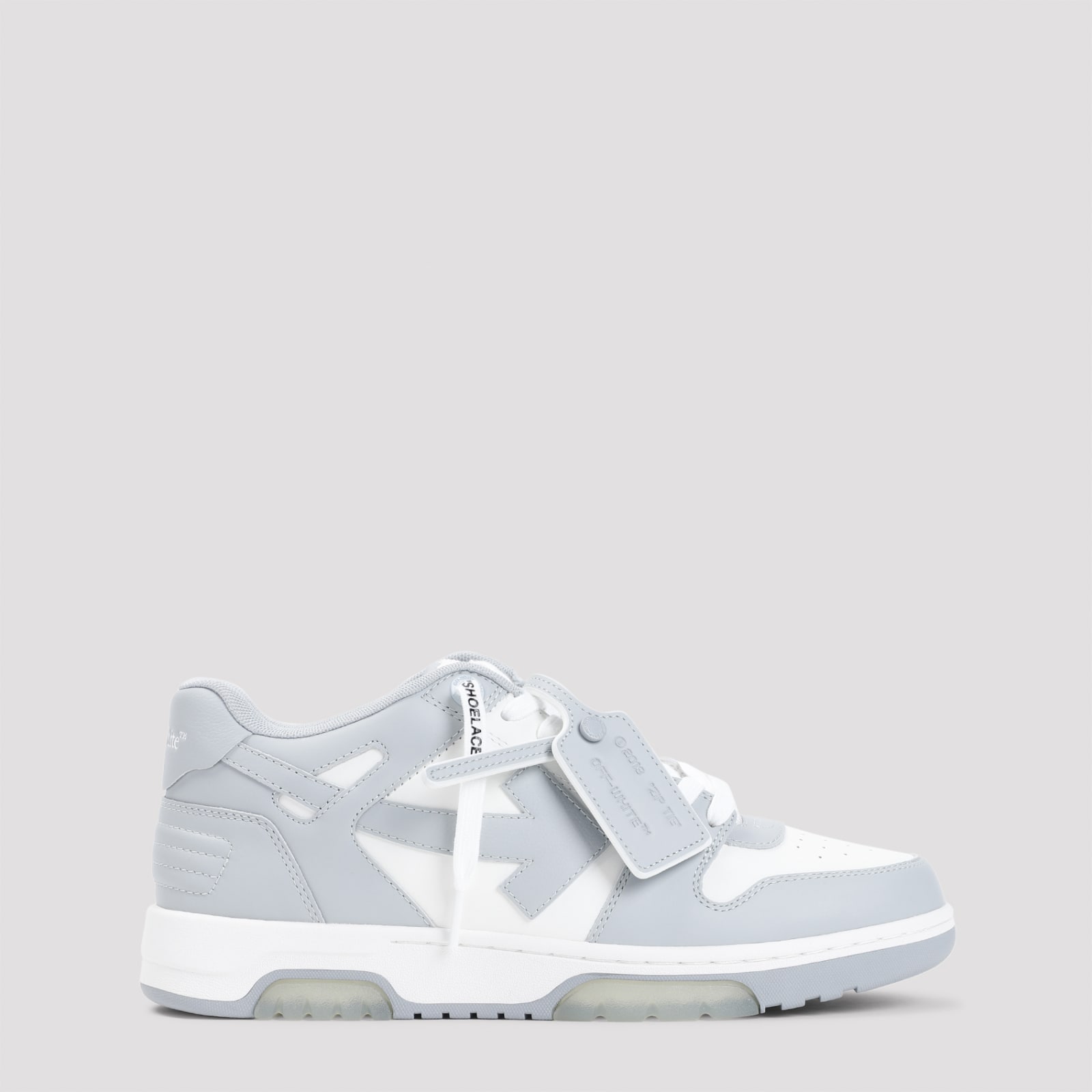 Shop Off-white Out Of Office Sneakers In White Grey