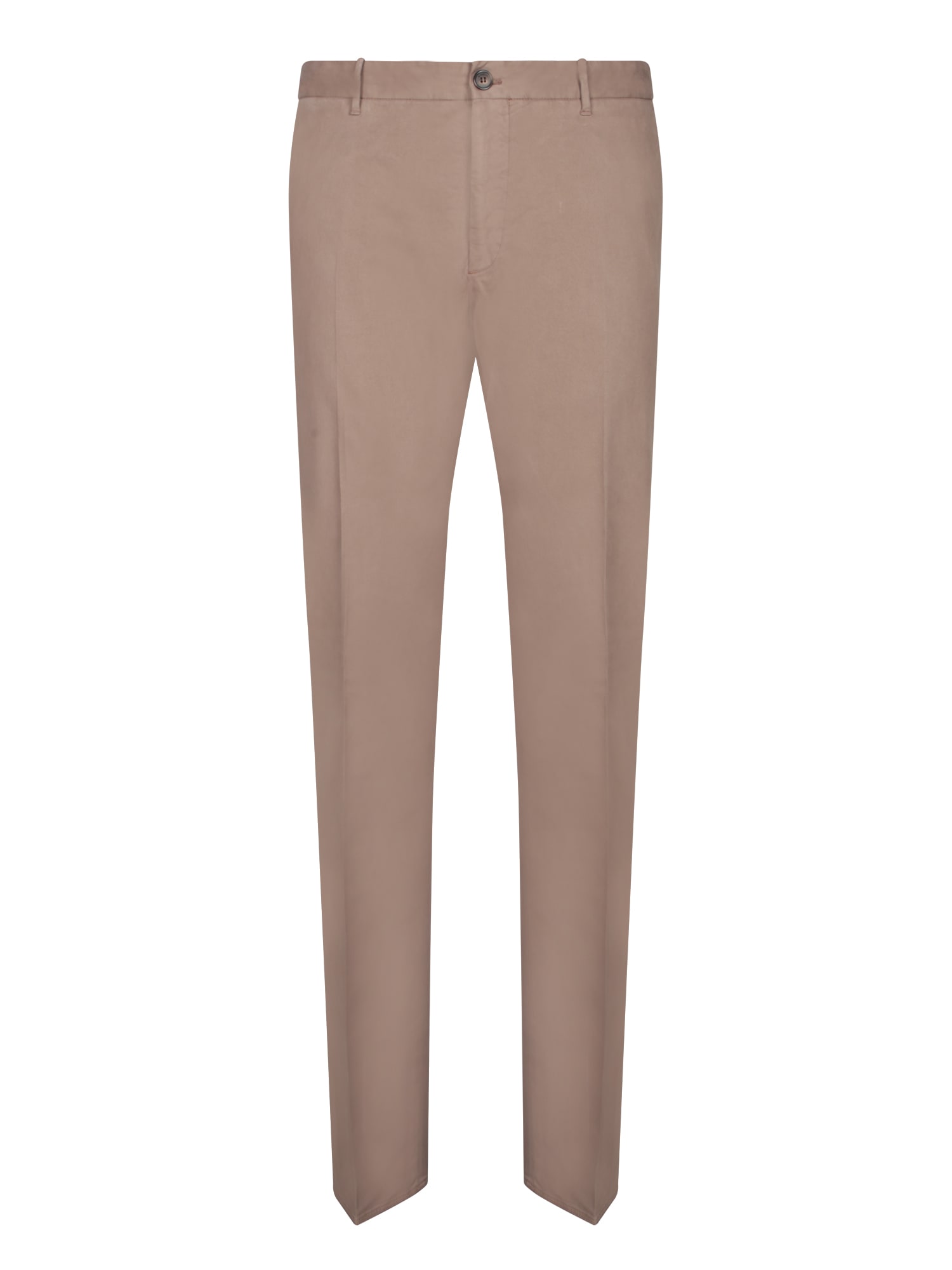 Incotex Slim Fit Trousers Beige In Multi